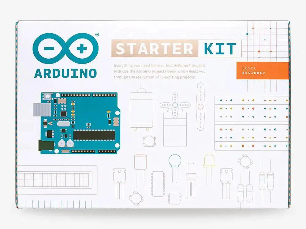 All In One Hands On Electronics Starter Kit With 12 DIY Projects Full Components And English Project Book Plug And Play Coding And Circuit Design For Beginners Microcontroller Hardware Original Italian Set - Image 3