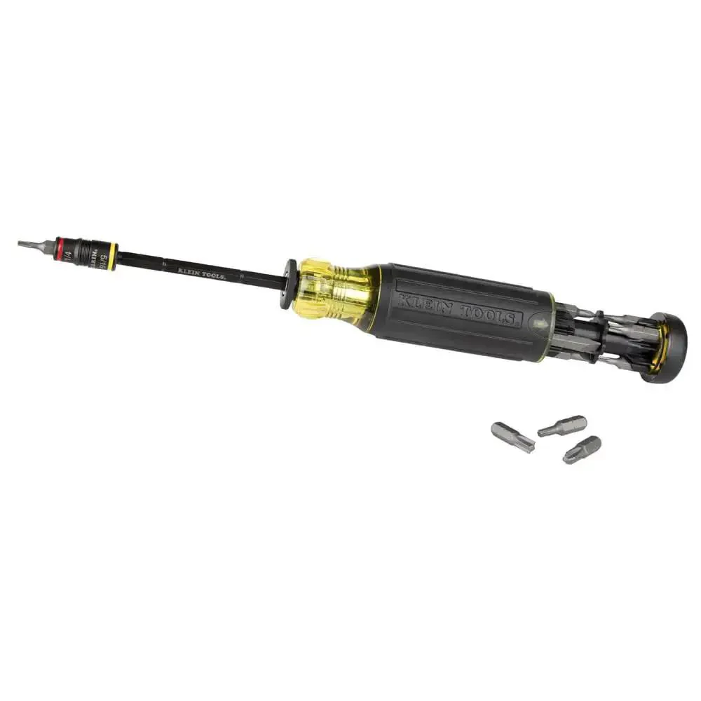 All In One Impact Driver Kit With 20 In 1 Screwdriver And Socket Set, Built To Hustle, Adjustable Length Handle, Includes Phillips Slotted Square And Torx Bits, 1/4 Inch Bit Holder, Nut Setter Sizes, Impact Rated Blade Attachment - Image 2