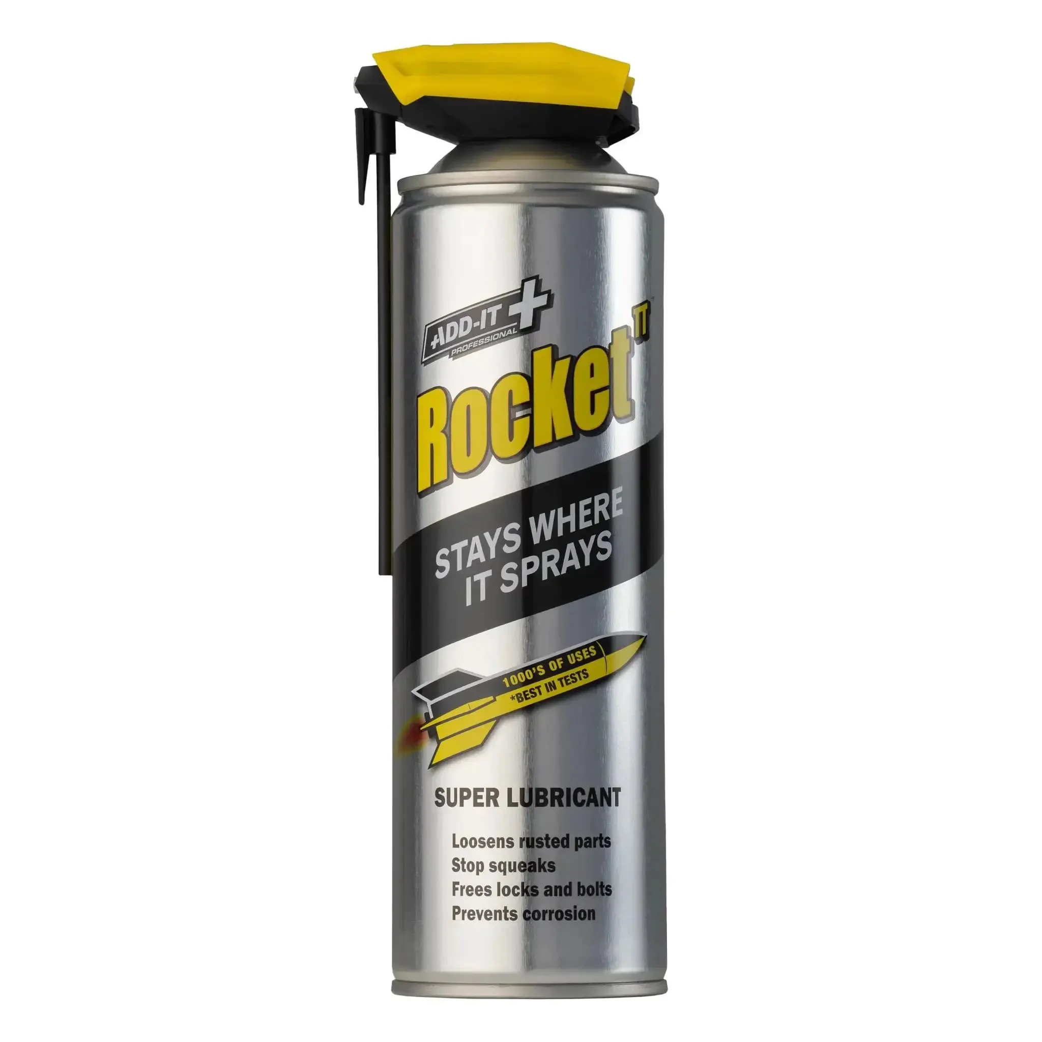 All-In-One Multi-Purpose Lubricant Spray For Rusted Bolts, Tools, Bikes And Garden Gear, Penetrating Oil And Anti-Corrosion Spray With Water-Resistant Coating, Loosens Squeaks, Frees Sticky Locks, Cleans Surfaces, 15.2 Fluid Ounces
