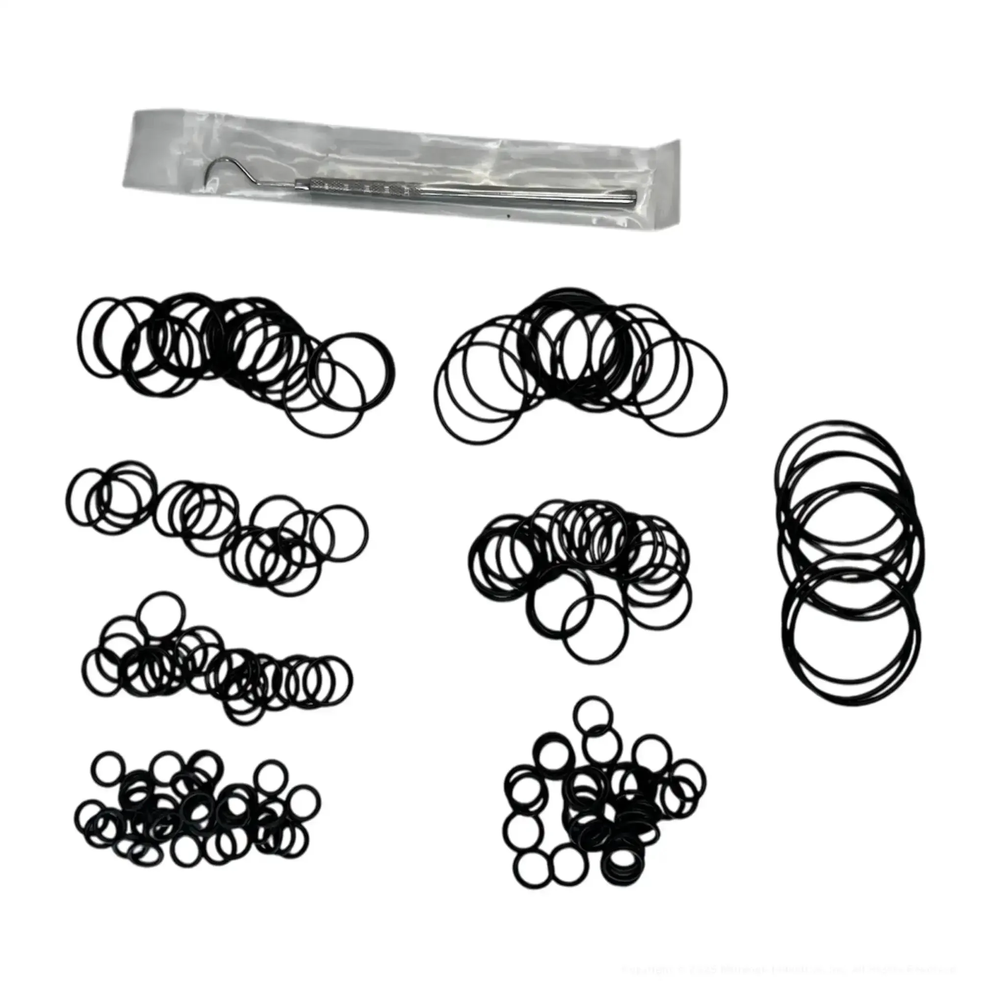 All-In-One ORFS Hydraulic O-Ring Face Seal Kit With 155 Buna-N O-Rings, 8 Sizes From 1/4 In To 1-1/2 In, Heavy-Duty High-Pressure Seals, Durable Buna-N Set For Reliable Hydraulic Connections - Image 6