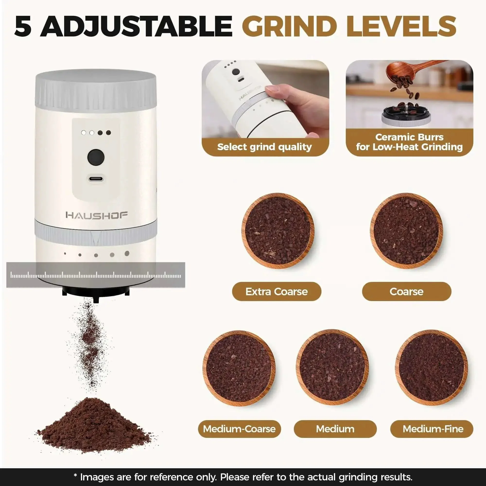 All In One Portable Coffee Maker With Built In Burr Grinder And Pour Over Filter For Travel Car Camping And Home Get Fresh Ground Coffee On The Go Anywhere In Minutes - Image 8