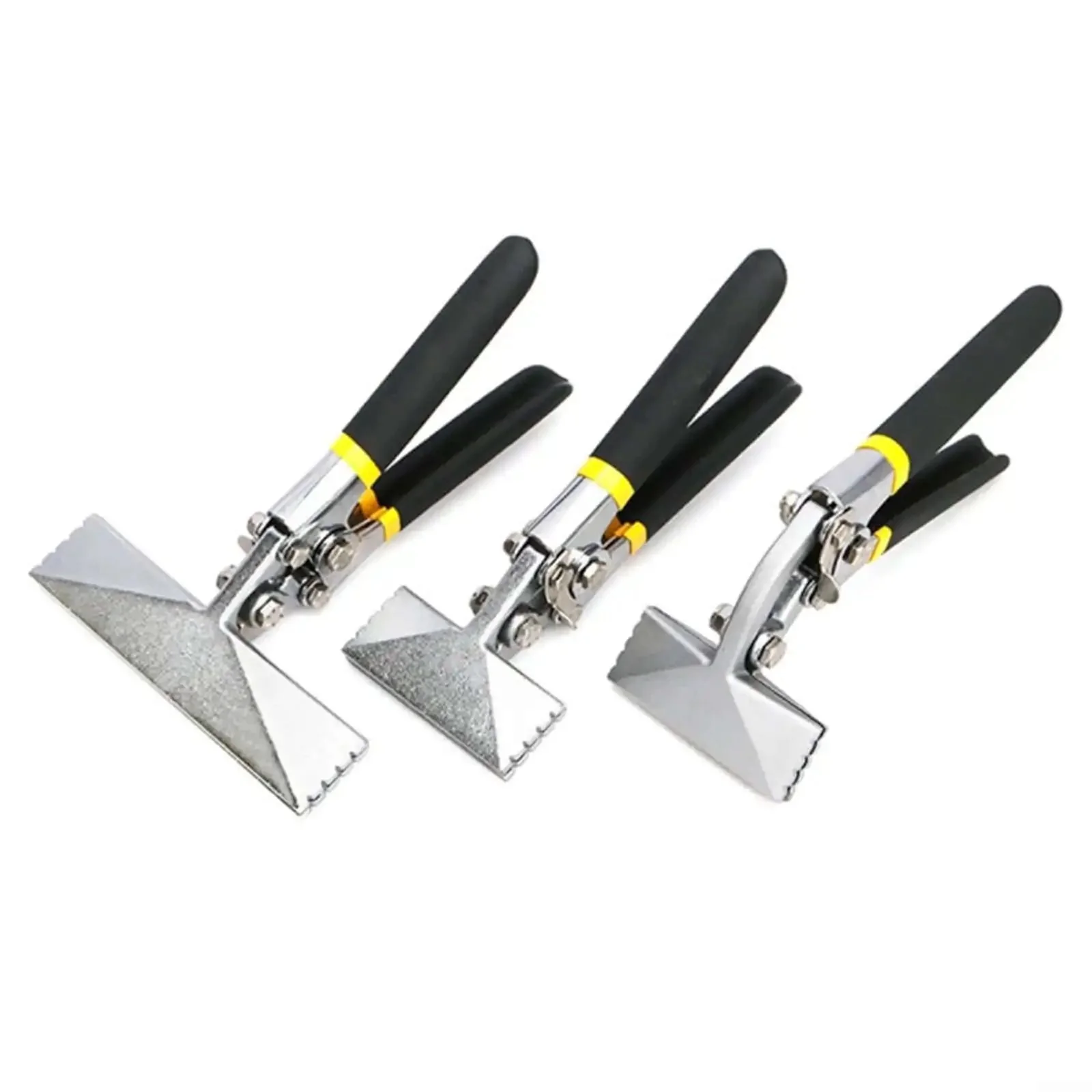 All In One Sheet Metal Bending Pliers With Straight Or Elbow Handles And Non Slip Grip, Workhorse Hand Seamer Crimping Tool With 80Mm Or 150Mm Jaw Width For Light Steel Framing HVAC Ductwork Roofing And Custom Fabrication