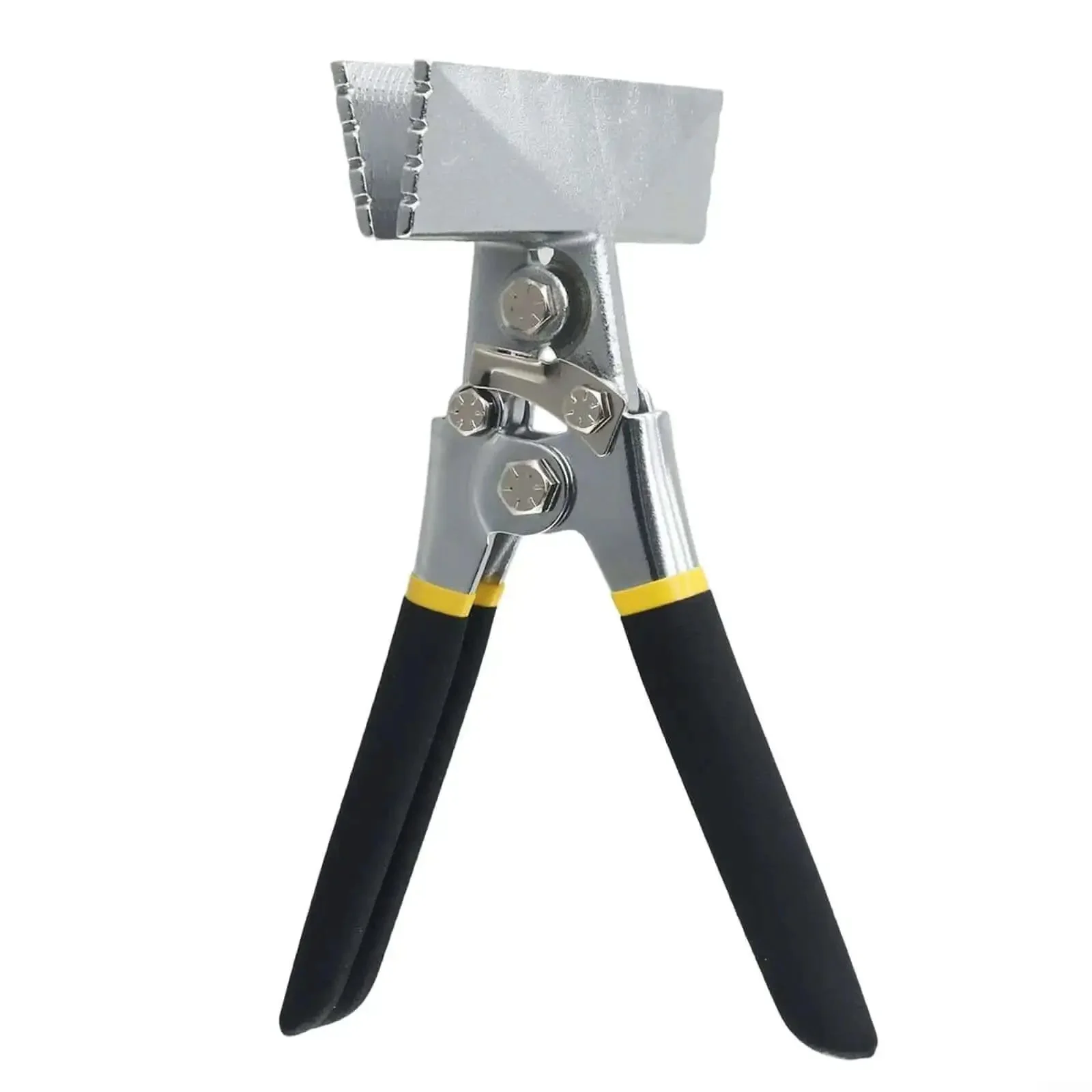 All In One Sheet Metal Bending Pliers With Straight Or Elbow Handles And Non Slip Grip, Workhorse Hand Seamer Crimping Tool With 80Mm Or 150Mm Jaw Width For Light Steel Framing HVAC Ductwork Roofing And Custom Fabrication - Image 3