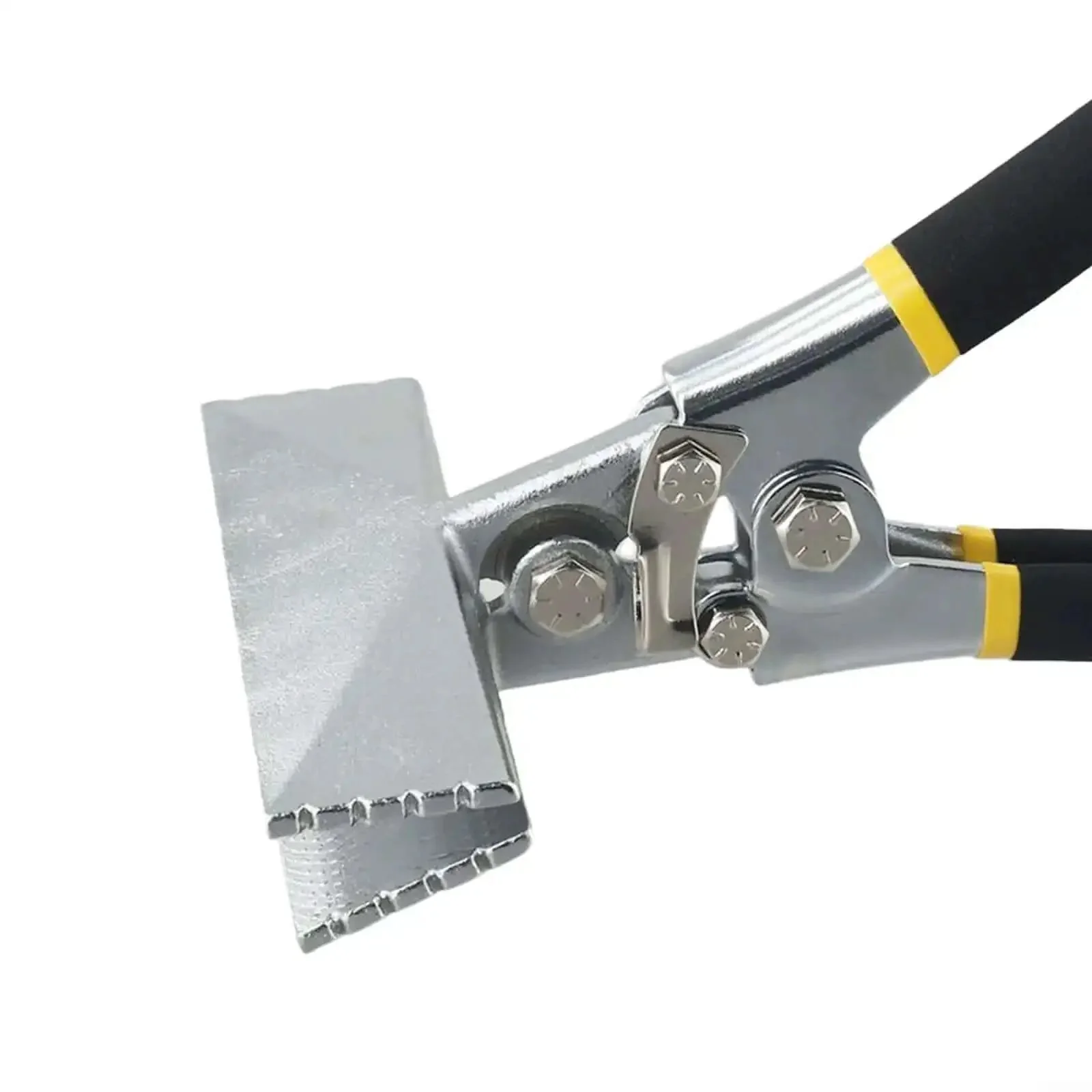 All In One Sheet Metal Bending Pliers With Straight Or Elbow Handles And Non Slip Grip, Workhorse Hand Seamer Crimping Tool With 80Mm Or 150Mm Jaw Width For Light Steel Framing HVAC Ductwork Roofing And Custom Fabrication - Image 5