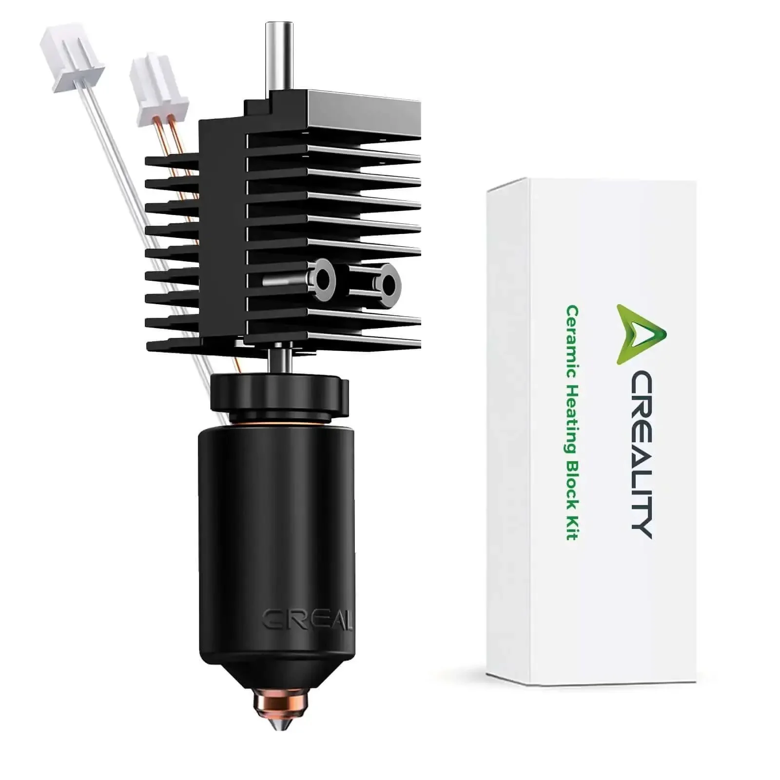 All Metal Ceramic Hotend Kit With Titanium Heat Break And Copper Alloy Nozzle For 300C High Temp Printing Quick Swap Unicorn Nozzle Set Durable Integrated Design For K2 And K2 Pro 3D Printers