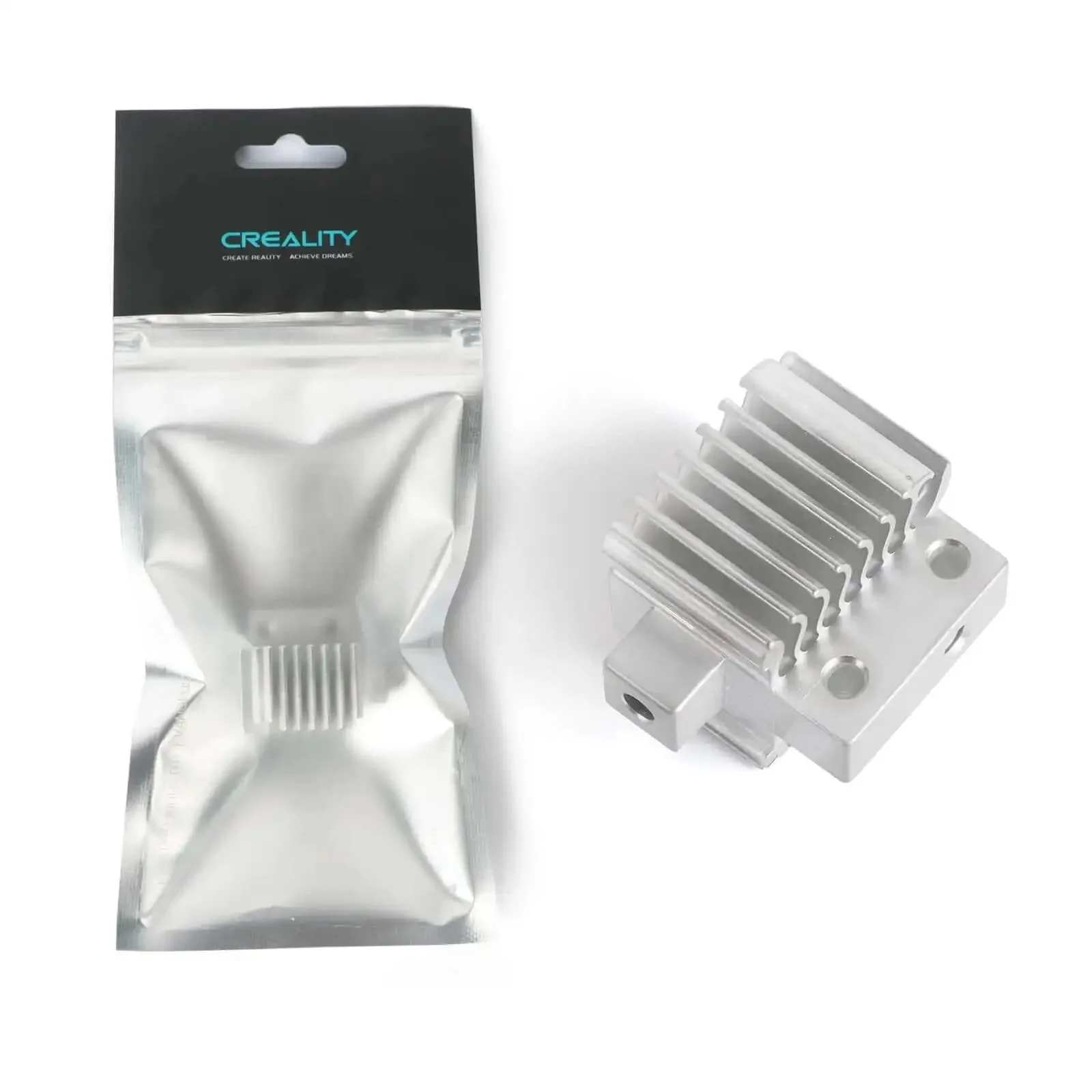 All Metal Hotend Heatsink Cooler Block Upgrade For 3D Printers Direct Drive Extruder Heat Transfer Enhancer Replaces Stock Hotend Fits Ender 3 V3 And Ender 3 V3 Plus Reduces Clogging And Improves Print Quality Pro Grade - Image 2