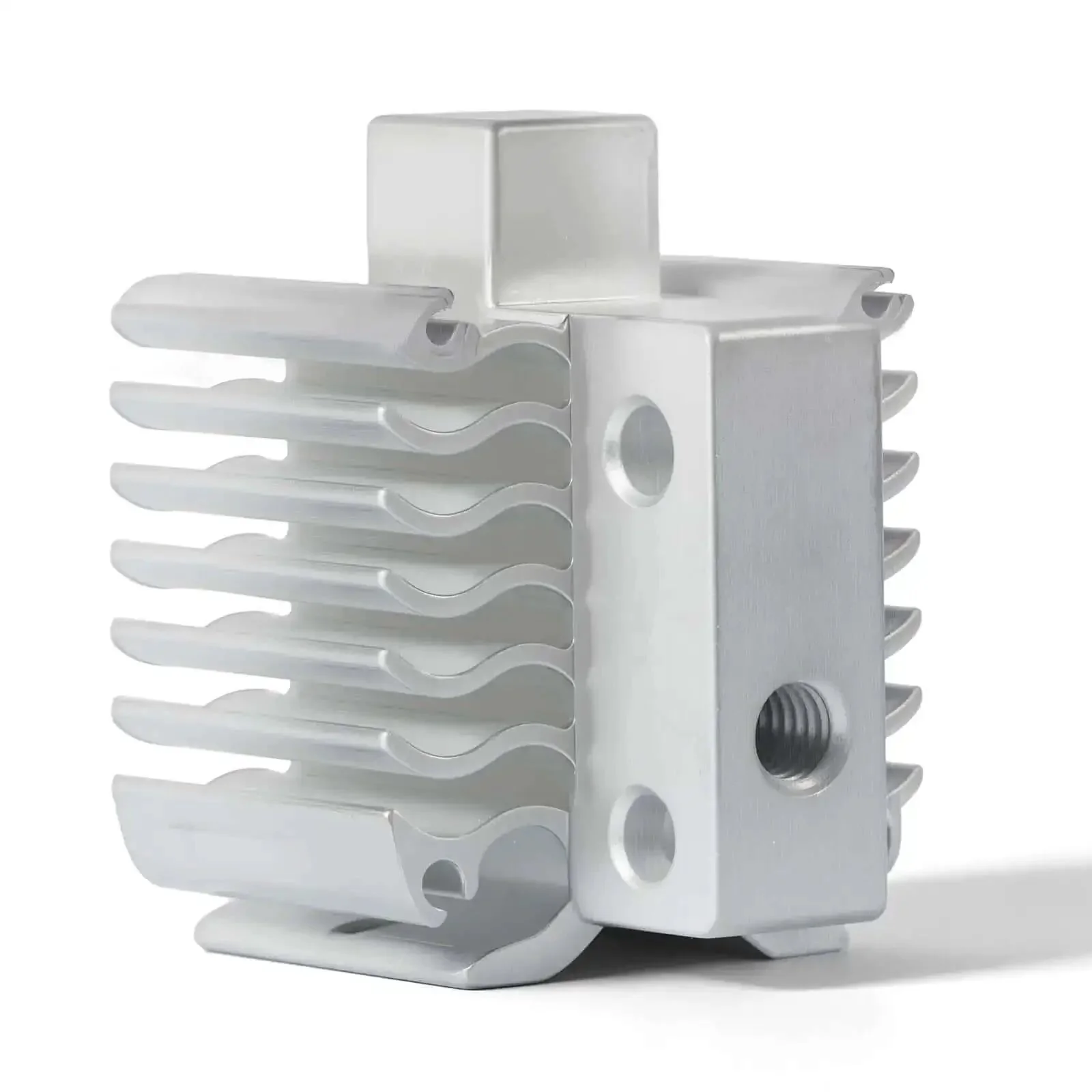 All Metal Hotend Heatsink Cooler Block Upgrade For 3D Printers Direct Drive Extruder Heat Transfer Enhancer Replaces Stock Hotend Fits Ender 3 V3 And Ender 3 V3 Plus Reduces Clogging And Improves Print Quality Pro Grade - Image 4