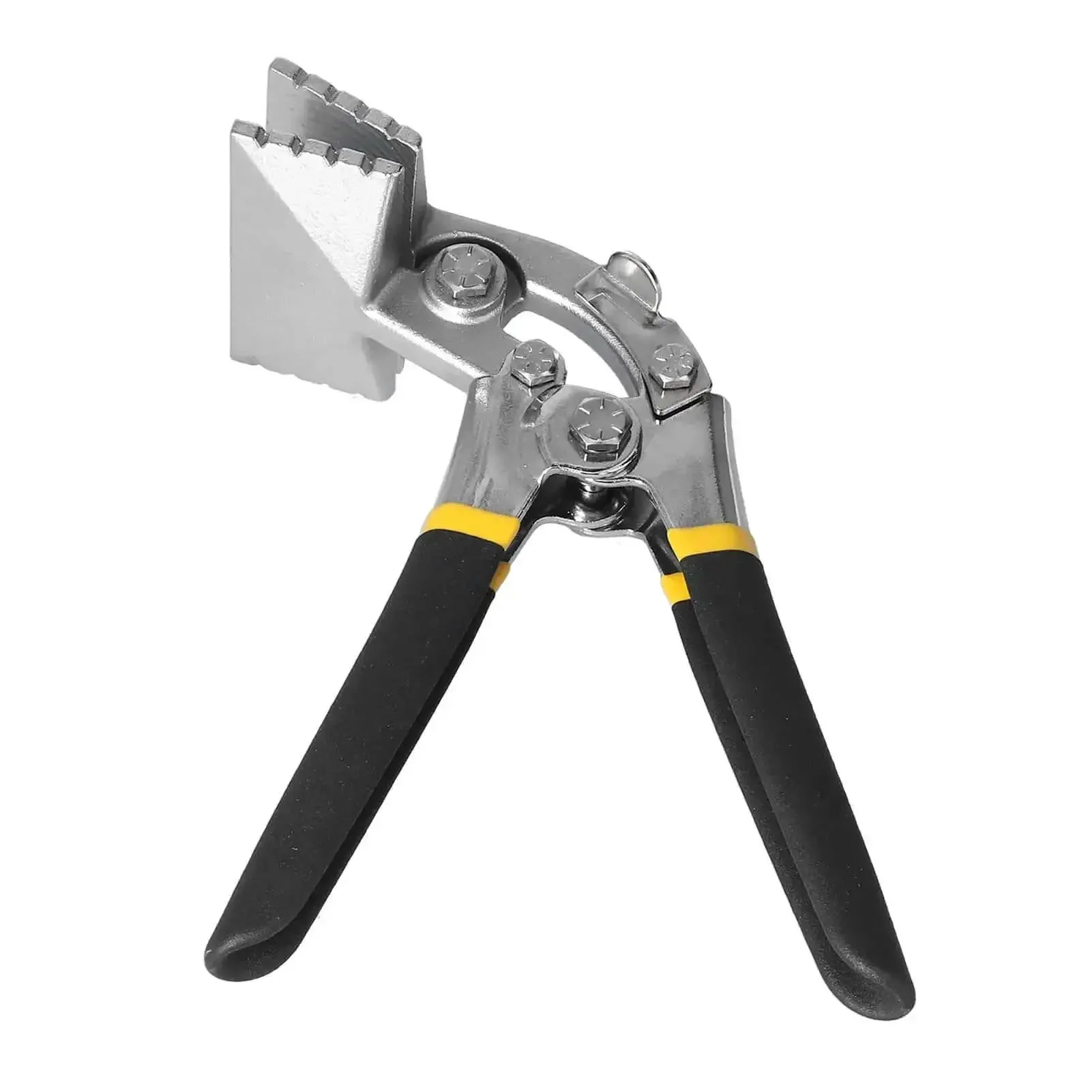 Alloy Steel Hand Seamer With Folding Pliers And Rubber Grip For Sheet Metal Bending In HVAC Window Design 80mm Straight Or 80mm Bent Use This Durable Bender For Precise Edges And Clean Joints - Image 3