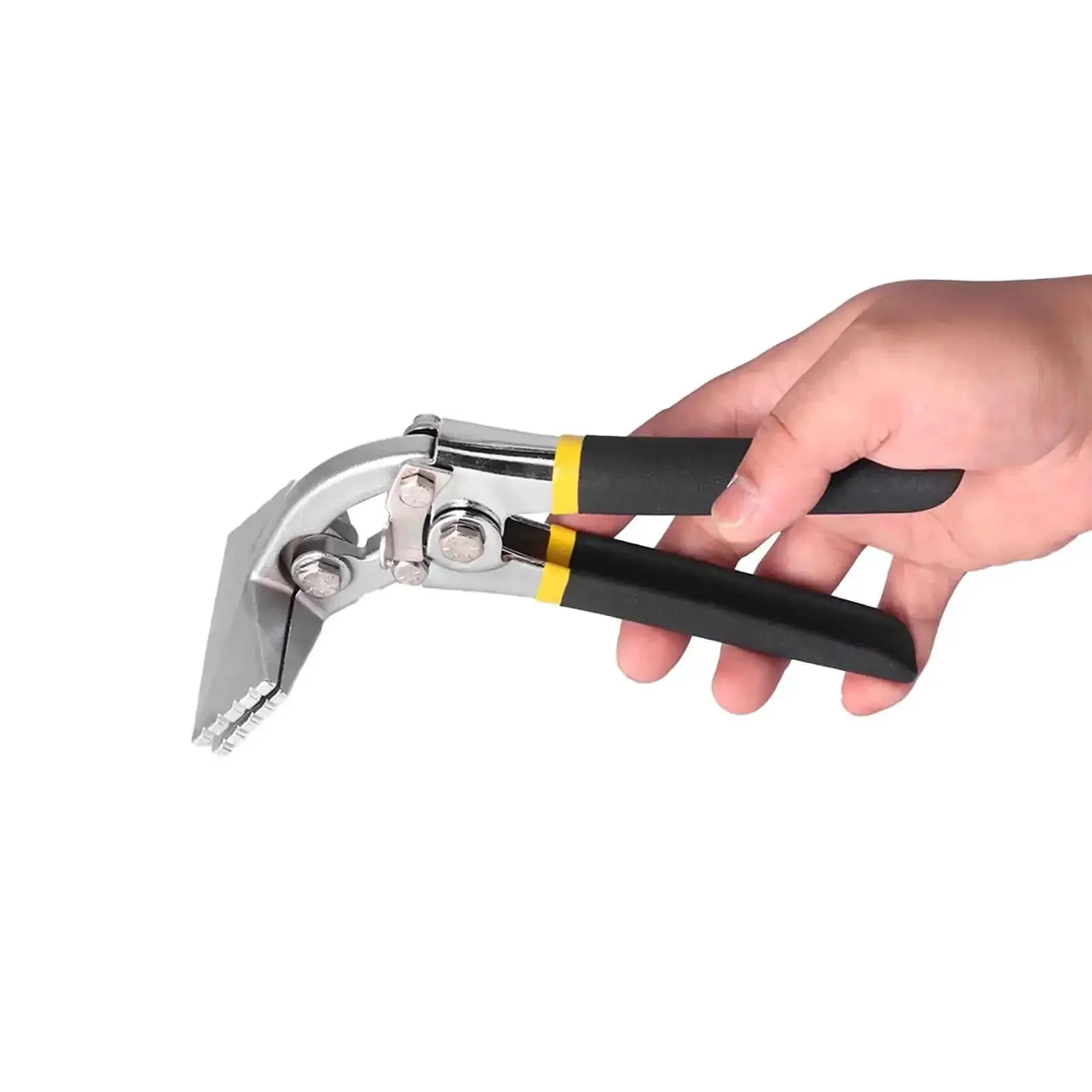Alloy Steel Hand Seamer With Folding Pliers And Rubber Grip For Sheet Metal Bending In HVAC Window Design 80mm Straight Or 80mm Bent Use This Durable Bender For Precise Edges And Clean Joints - Image 5