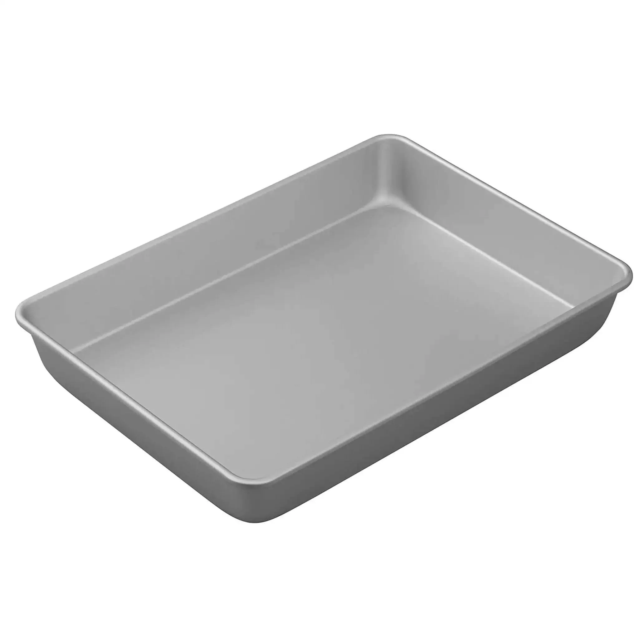 Aluminum 9x13 Inch Rectangular Sheet Pan for Even Baking PFAS Free Anodized Bakeware Rust Resistant Durable Pan for Cakes Lasagna and Meal Prep Bakes Like a Boss American Made Kitchen Essential - Image 4