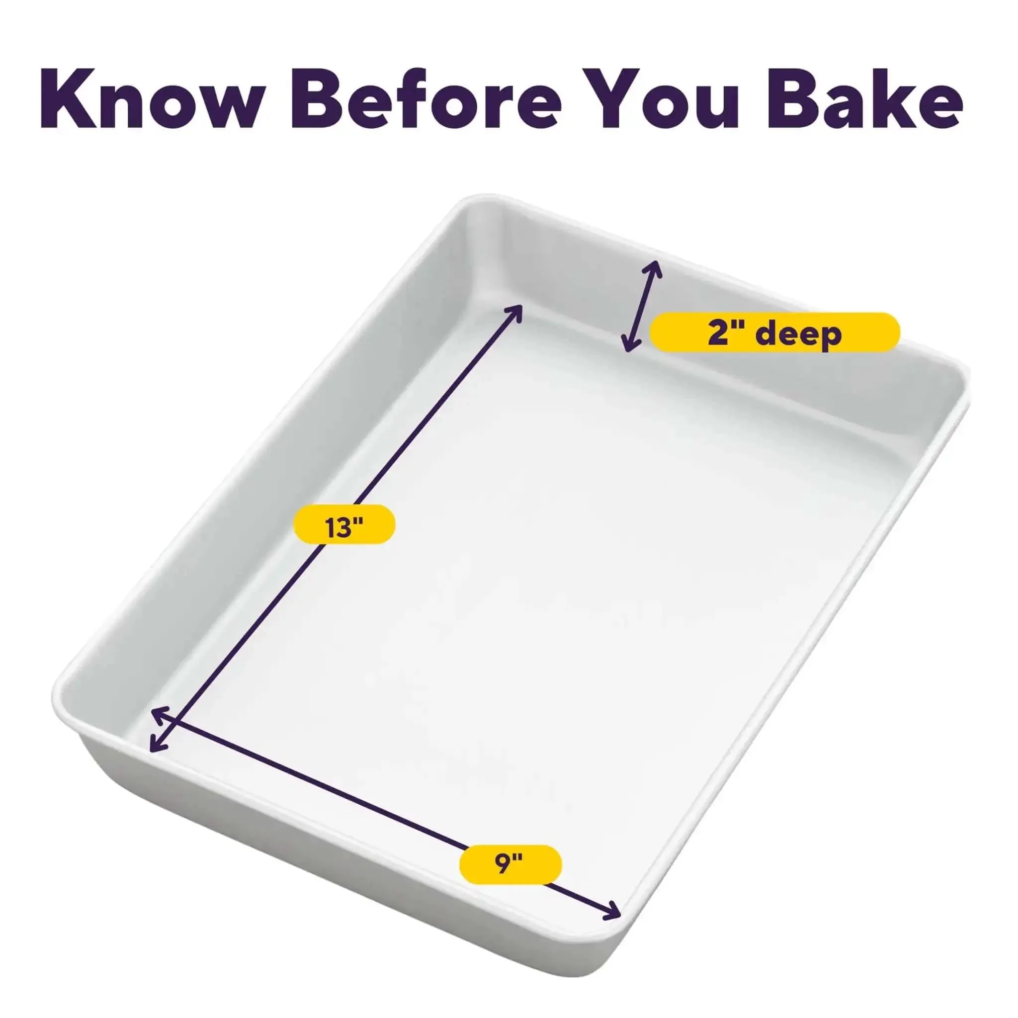 Aluminum 9x13 Inch Rectangular Sheet Pan for Even Baking PFAS Free Anodized Bakeware Rust Resistant Durable Pan for Cakes Lasagna and Meal Prep Bakes Like a Boss American Made Kitchen Essential - Image 5