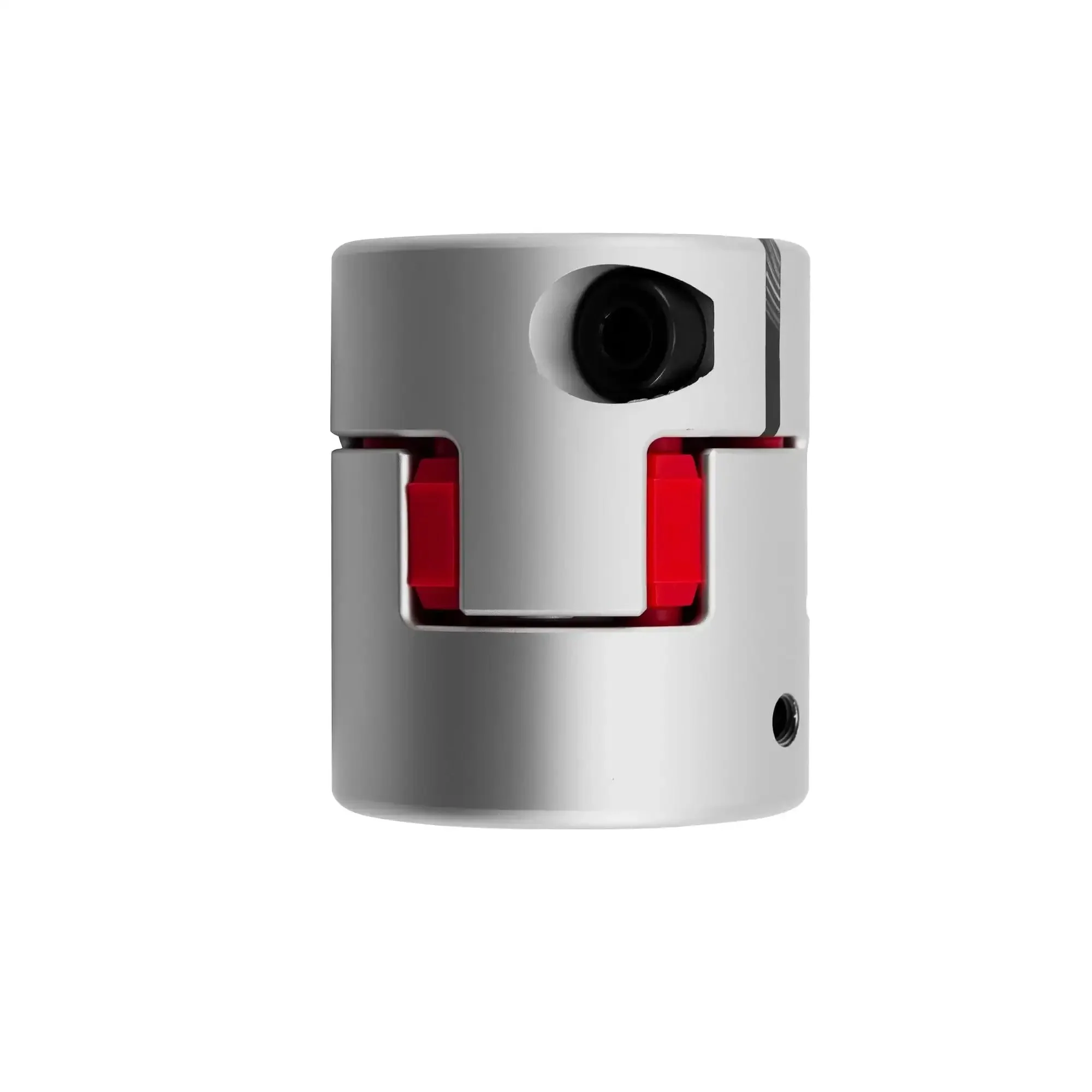 Aluminum Alloy Plum Flexible Shaft Coupling For CNC Servo Motors, Zero Backlash Spider Coupler, 8Mm To 16Mm Bore, 30Mm Diameter, 35Mm Length, Oil Resistant And Electrically Insulating, Vibration Dampening Elastomer Layer, Easy Clamp Install, 12.5 Nm - Image 2