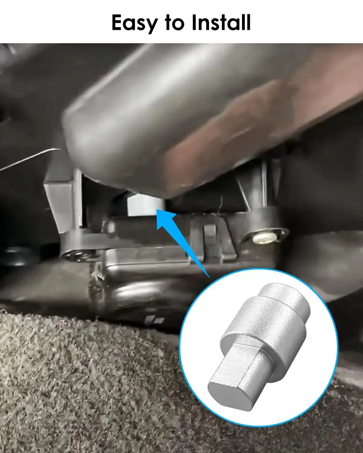 Aluminum Alloy Temperature Door Servo Coupling For Dodge Ram 1500 1999 2000 2001 Ram 2500 1999 2002 And Ram 3500 1999 2002 2 Pack Replacement Part 05012923AB 5012923AB Lightweight High Strength - Image 3