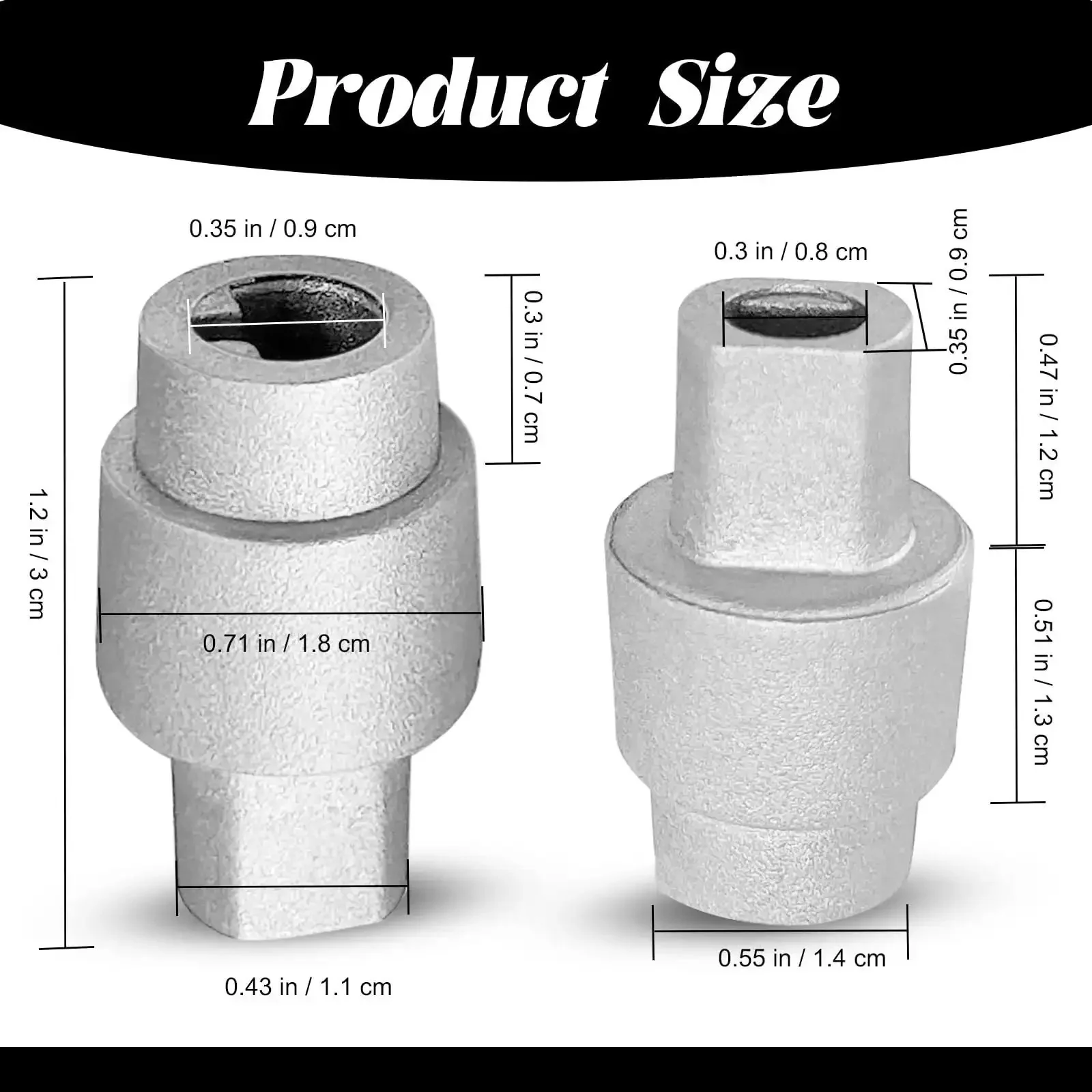 Aluminum Alloy Temperature Door Servo Coupling Replacement For Dodge Ram 1500 1999 To 2001 And Dodge Ram 2500 3500 1999 To 2002 With Part Numbers 5012923AB And 05012923AB - Image 7
