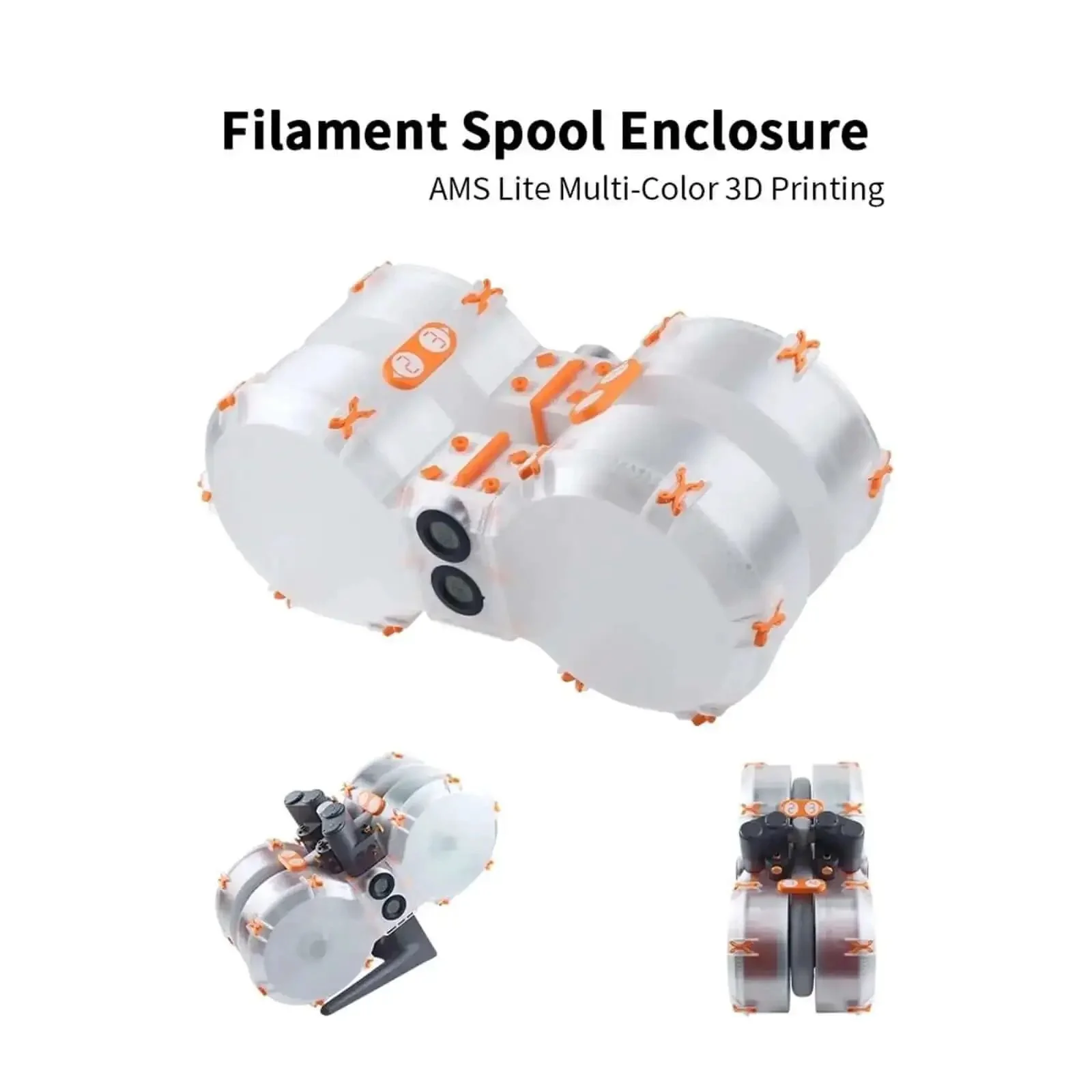 AMS Lite Filament Spool Enclosure For A1 And A1 Mini Filament Dryer Box Keeps Spools Dry, Dust Free, Easy Fit With No Mods Needed, Seamless Compatibility For A1 Series Printers - Image 4