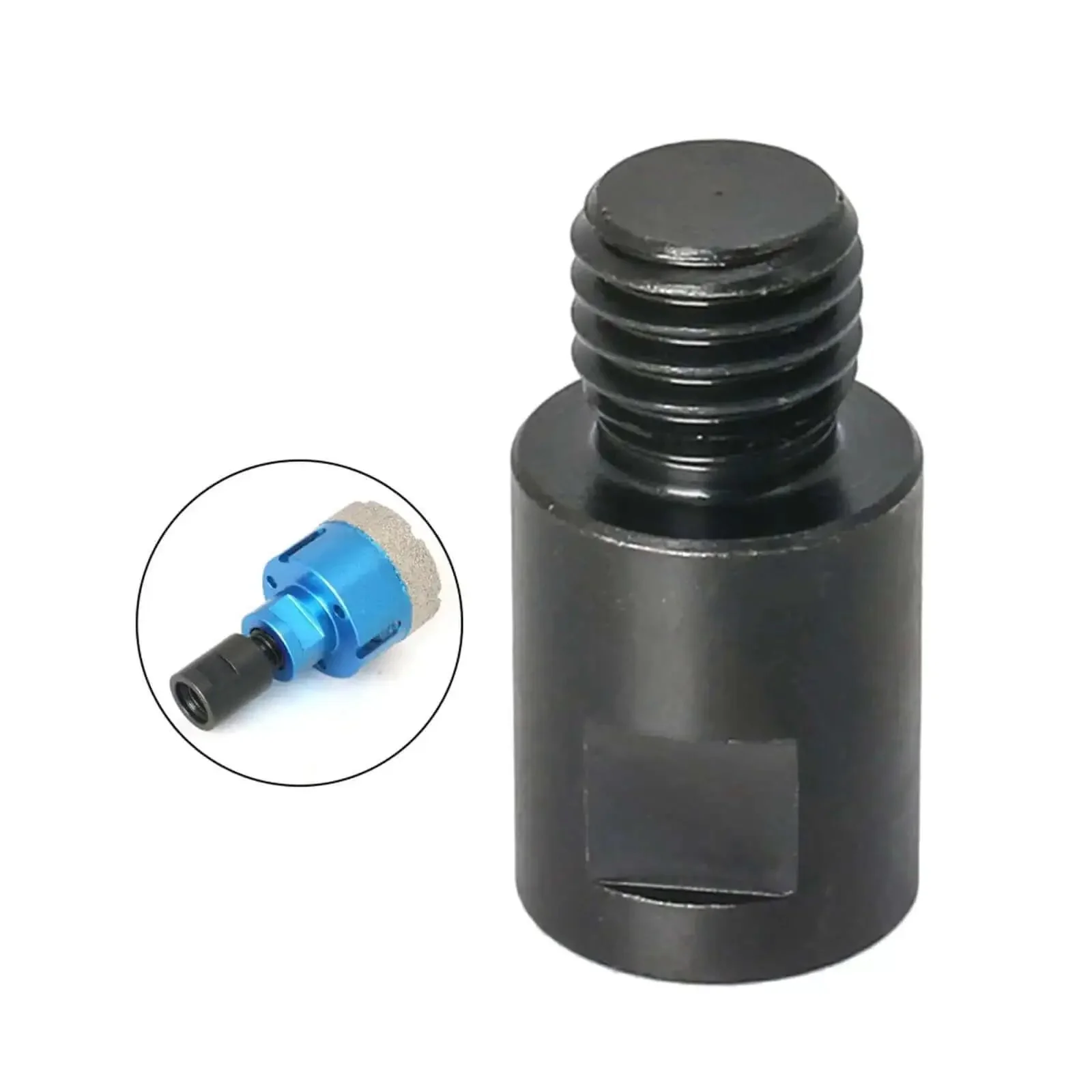Angle Grinder Adapter Kit For Polishing Pads And Discs, Beefy Steel Thread Converter, M14 To M10 Female, M10 To M14 Female, Or M14 To Five Eighths Inch Eleven Female, Professional Polisher Interface Connector - Image 5