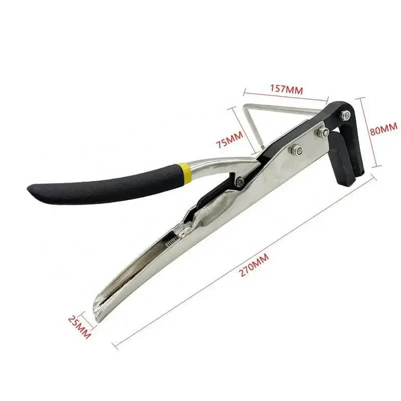 Angular Metal Folding Pliers For Arc And Angle Bending, Crimping, And Edge Molding, Steel Channel Letter Tool Clamp With Adjustable Pressure And High Hardness For Durable, Precise Channel Letter Work - Image 6