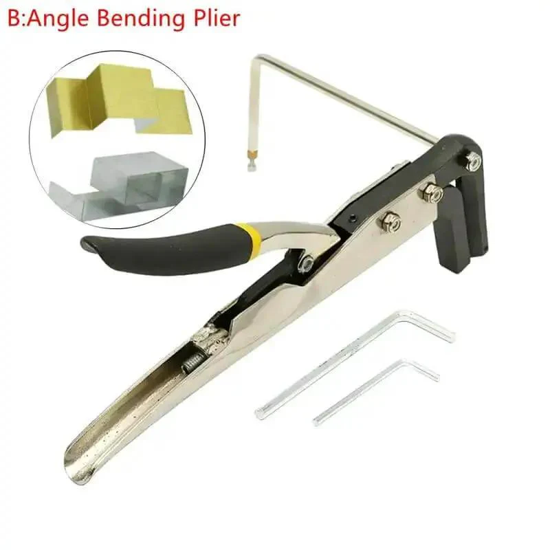 Angular Metal Folding Pliers For Arc And Angle Bending, Crimping, And Edge Molding, Steel Channel Letter Tool Clamp With Adjustable Pressure And High Hardness For Durable, Precise Channel Letter Work - Image 8