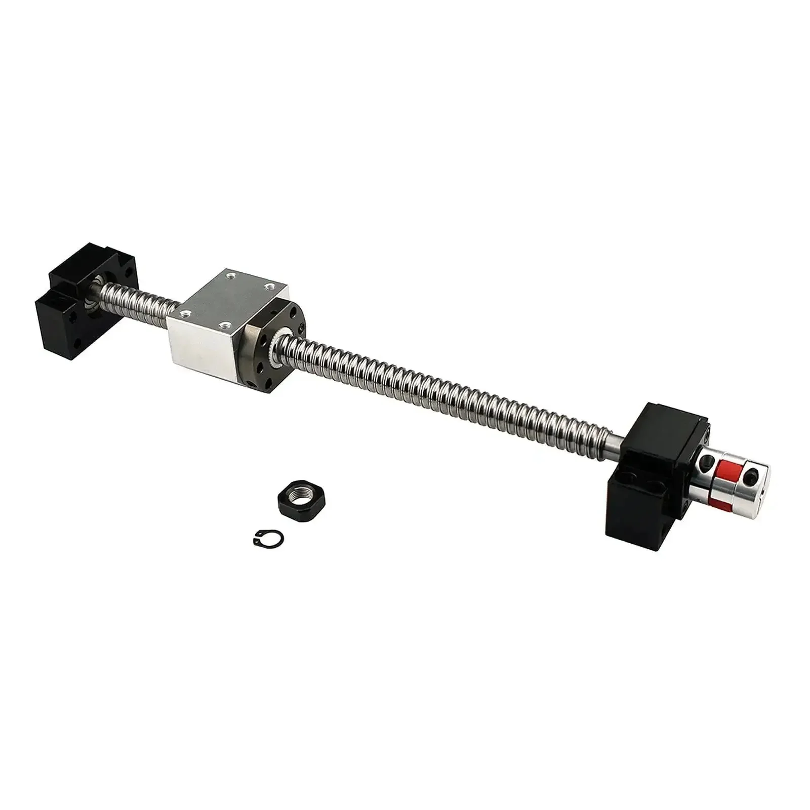Anti Backlash Ball Screw Kit SFU RM1605 800mm With Metal Deflector Ball Nut Housing BK BF12 End Supports Coupler And Screw Nut Housing For CNC Router Grinding Machine - Image 6