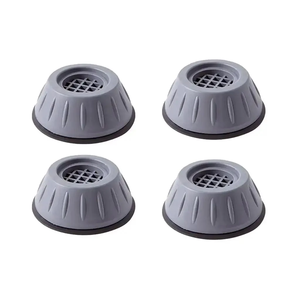 Anti Vibration Pads For Washing Machine And Dryer Feet Beefed Up Shock Absorbing And Noise Reducing Stabilizers Non Slip Rubber Feet For Washer Or Dryer Durable Resin And TPU Construction Keeps Appliances Level And Quiet