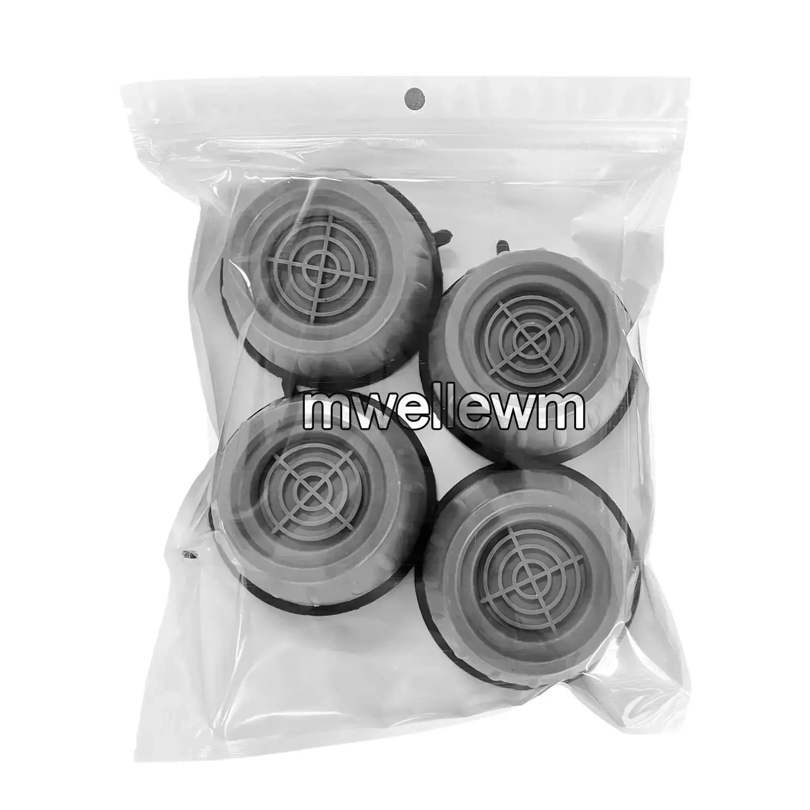 Anti Vibration Pads For Washing Machine And Dryer Feet Beefed Up Shock Absorbing And Noise Reducing Stabilizers Non Slip Rubber Feet For Washer Or Dryer Durable Resin And TPU Construction Keeps Appliances Level And Quiet - Image 2