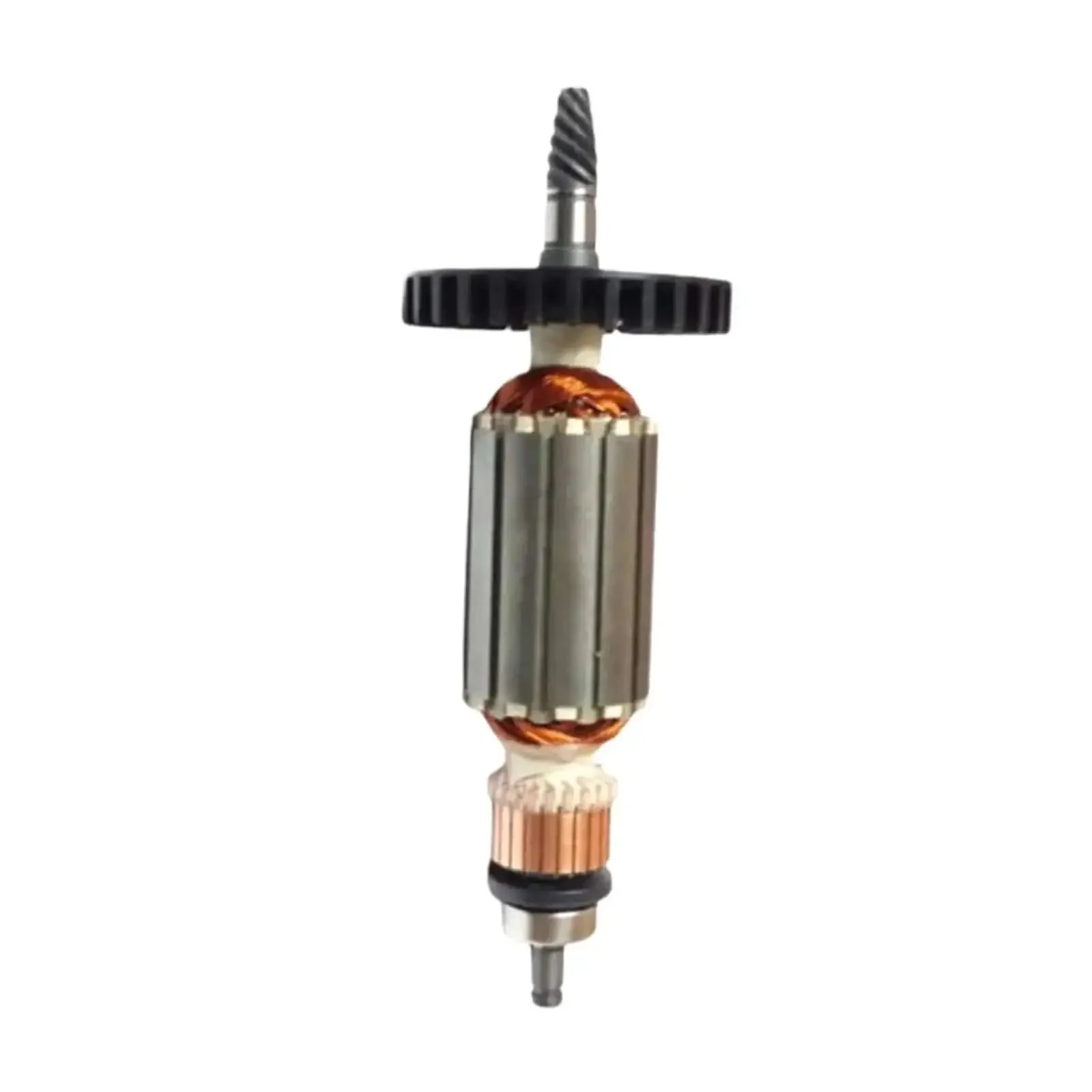 Armature Rotor Assembly For Polisher Motor Replacement, 152 mm Total Length, 42 mm Core Height, 35 mm Core Diameter, 6 Teeth, Beefed Up Copper Windings In Metal Body With High Temperature Enamel, Reliable Replacement Part - Image 5