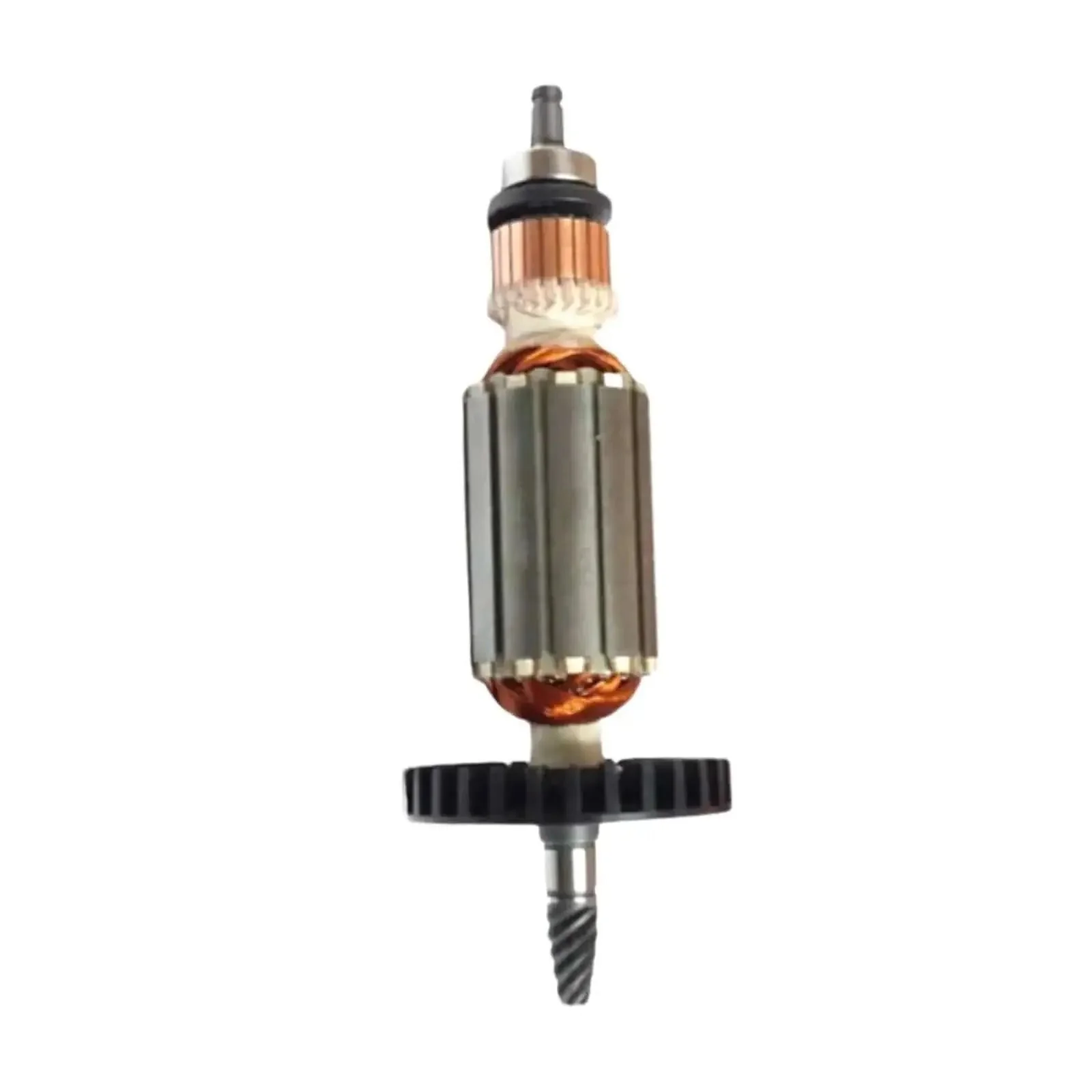 Armature Rotor Assembly For Polisher Motor Replacement, 152 mm Total Length, 42 mm Core Height, 35 mm Core Diameter, 6 Teeth, Beefed Up Copper Windings In Metal Body With High Temperature Enamel, Reliable Replacement Part - Image 6