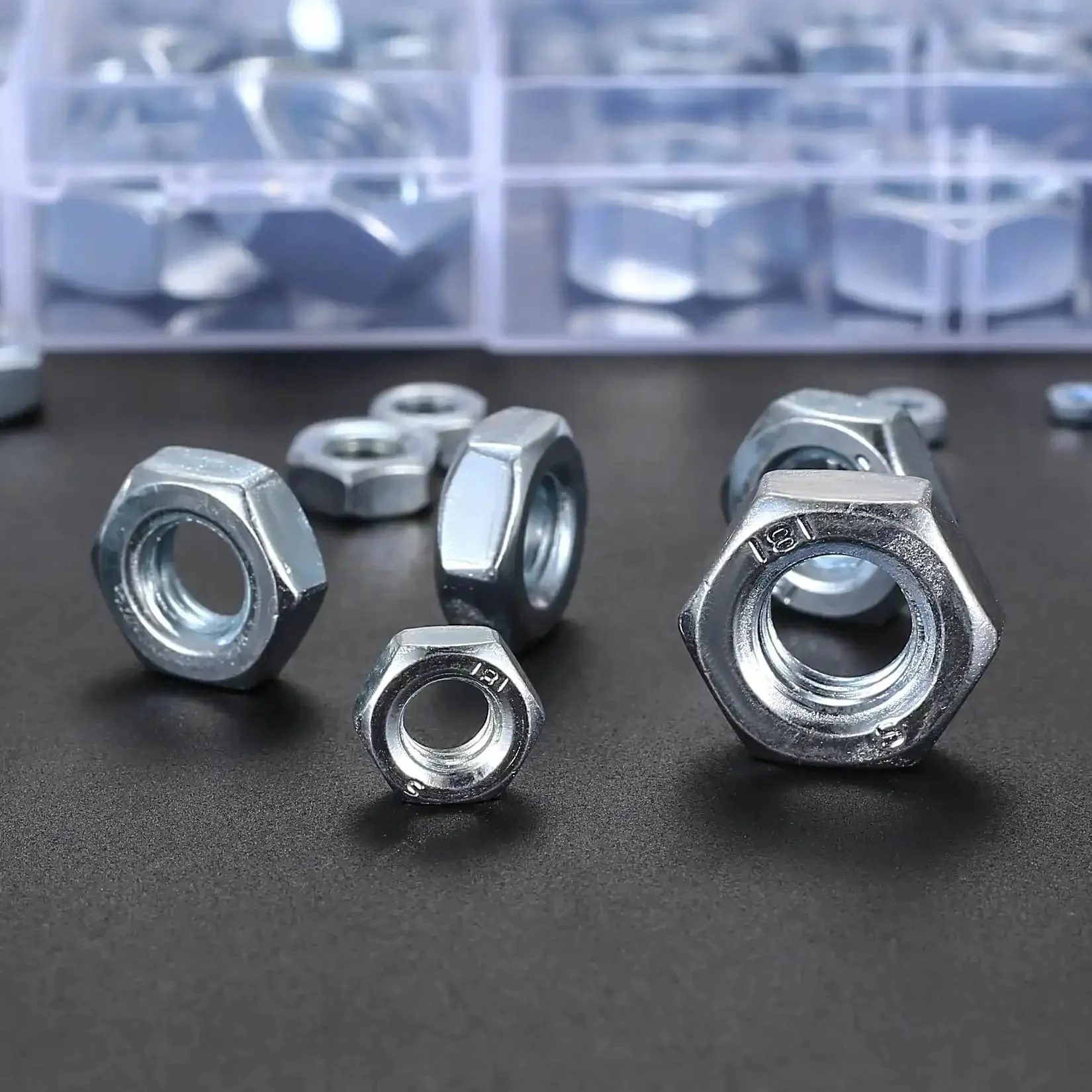 Assorted Stainless Steel Hex Nuts Kit With 430 Pieces, Coarse Thread Nut Set For Bolts, Metric M2 To M12, Durable Corrosion Resistant Hardware Fasteners For Industrial Projects, Heavy Duty Build And Pro Grade Value - Image 3