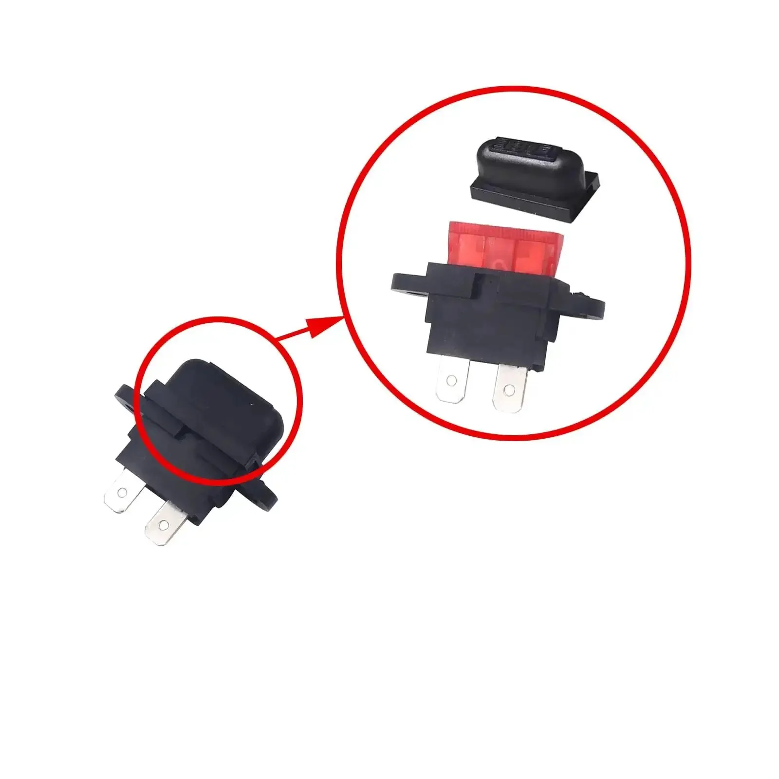 ATC Blade Fuse Holder With Cover Pack of 10 for Car Boat Truck SUV 32V DC Protection Keeps Wiring Safe From Short Circuits and Overloads Durable Plastic Metal Build ROHS Compliant - Image 6