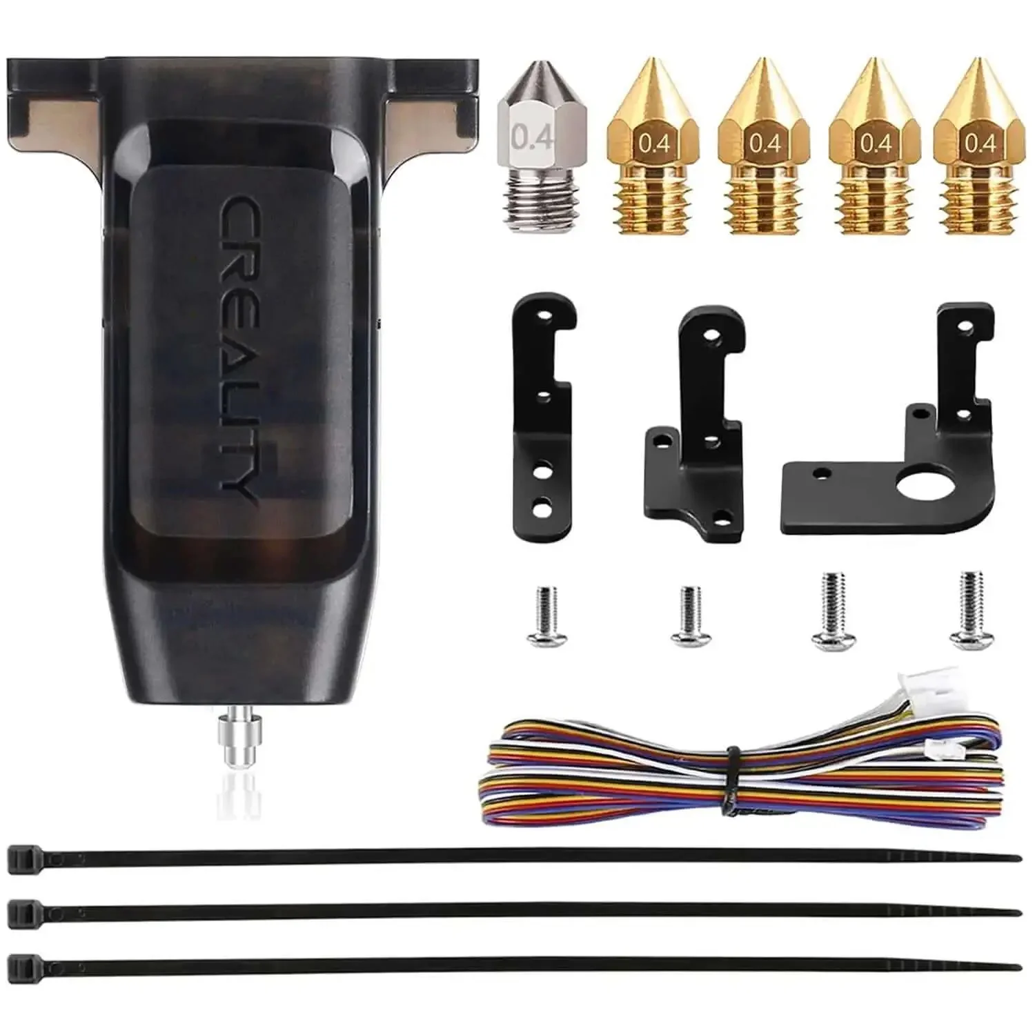 Auto Bed Leveling Sensor Kit For 3D Printers With Metal Push Pin CR Touch Compatible Multi Point Bed Probing And Height Mapping Stable Durable Upgrade For Ender 3 Series Ender 5 Pro And CR 10 With 32 Bit Mainboard