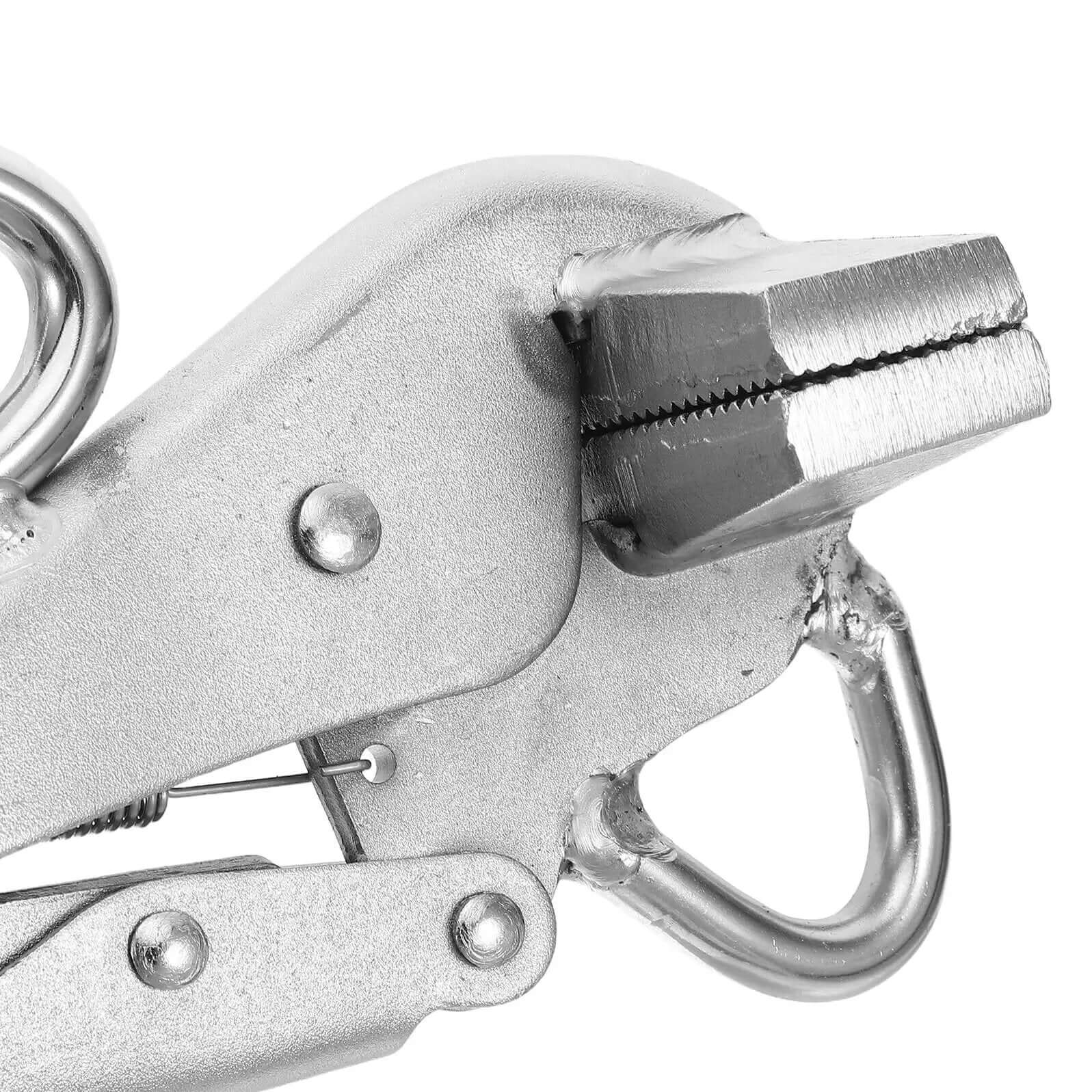 Auto Body Frame Pulling Clamp With Extra Wide Duckbill Jaw, Beefy Heavy Duty Locking Pliers For Sheet Metal Welding, Crimping, Lifting, And Versatile Car Repair And Metalworking Tool - Image 8