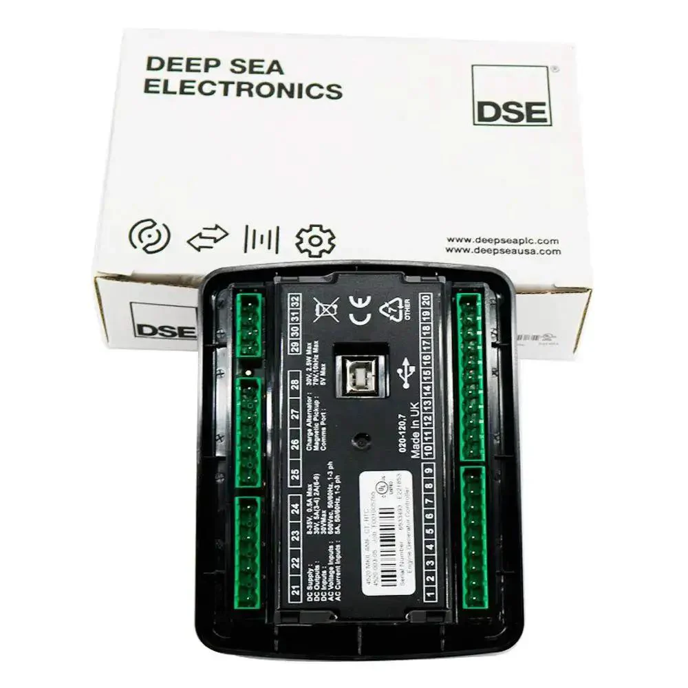 Auto Start Generator Control Panel With Auto Mains Failure MKII Module For Diesel Gen Sets Compact Digital Controller For Reliable Standby Power Configurable Start And Stop Settings Ready For Remote Monitoring - Image 4