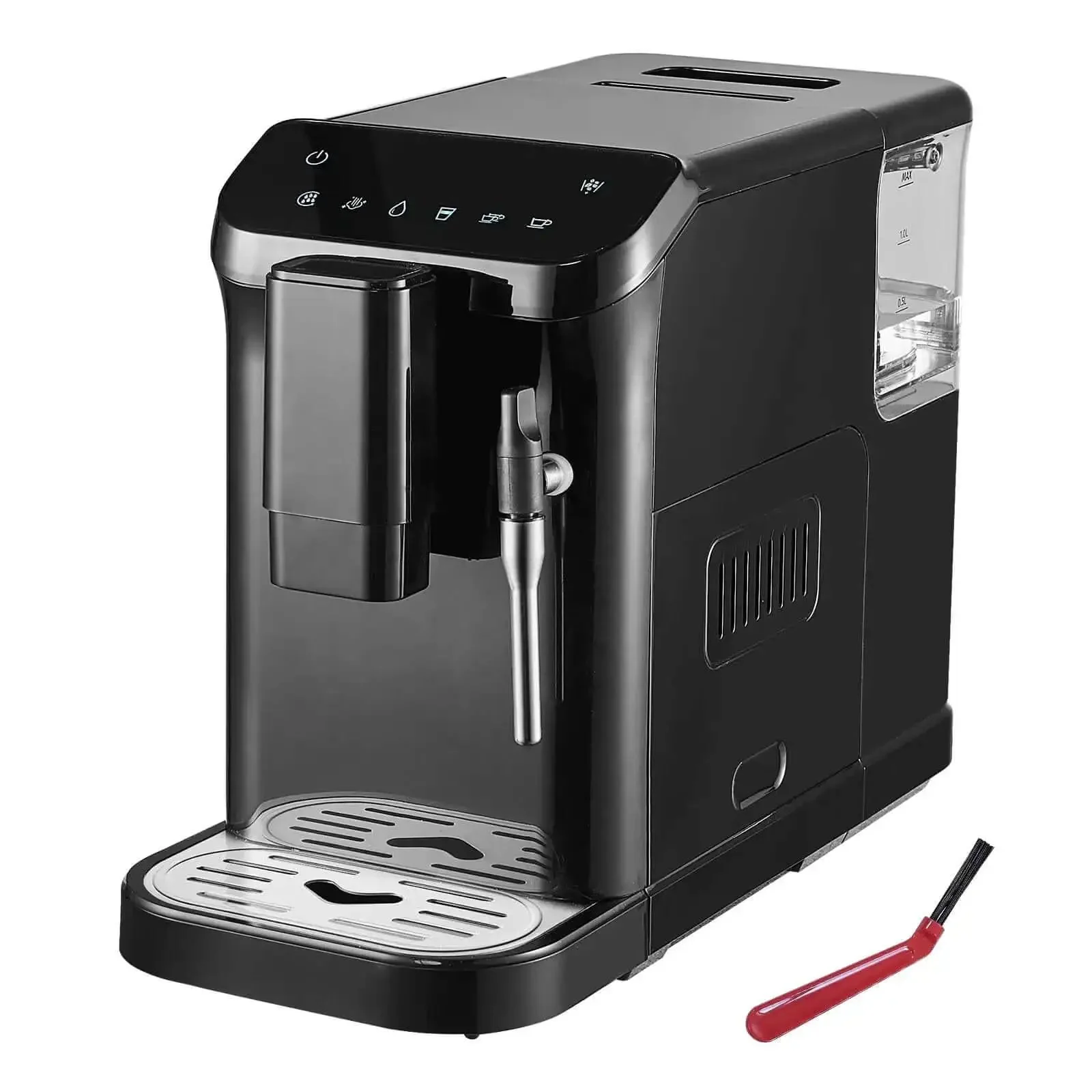 Automatic Espresso Machine With Built In Grinder, 20 Bar Pressure, Frother Steam Wand, 15 Grinding Settings, 1.5L Water Tank, Barista-Grade Auto Brew For Rich Cafe Quality Espresso At Home - Image 2