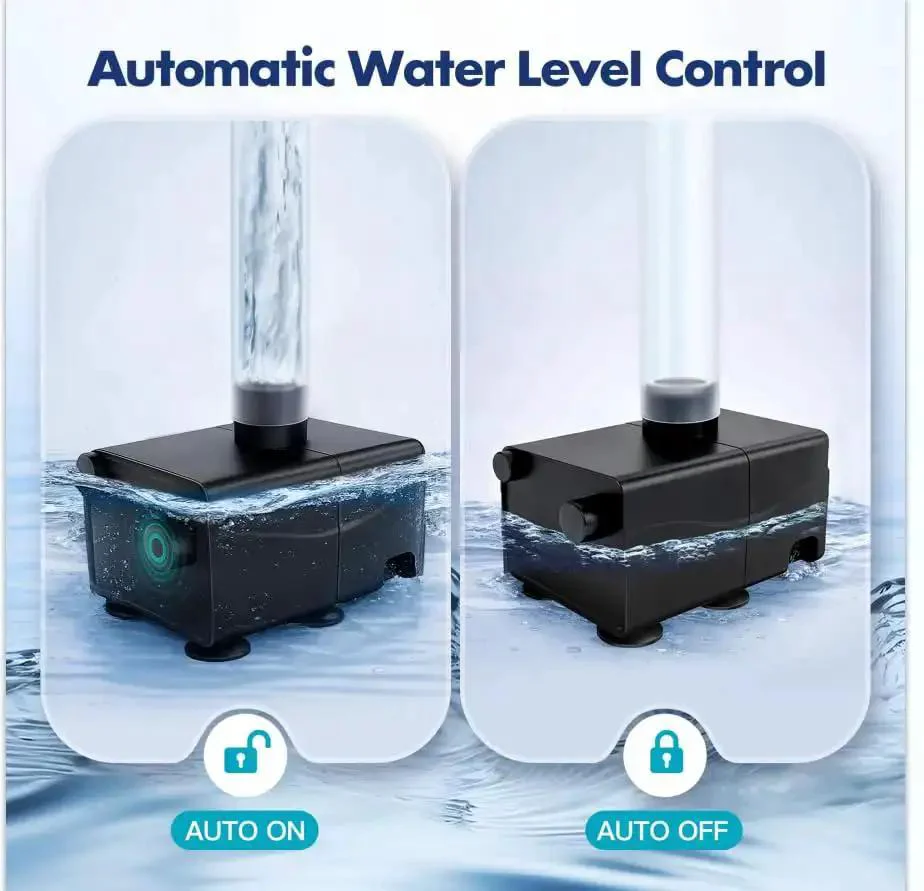 Automatic Tiny Sump Pump With Level Sensor Voltage Range 100 To 240V Lift 8.2 Ft 87 GPH Space Saving Submersible Condensate Pump For HVAC Dehumidifier Hydroponics Quiet Compact Design Two Year Free Replacement - Image 8