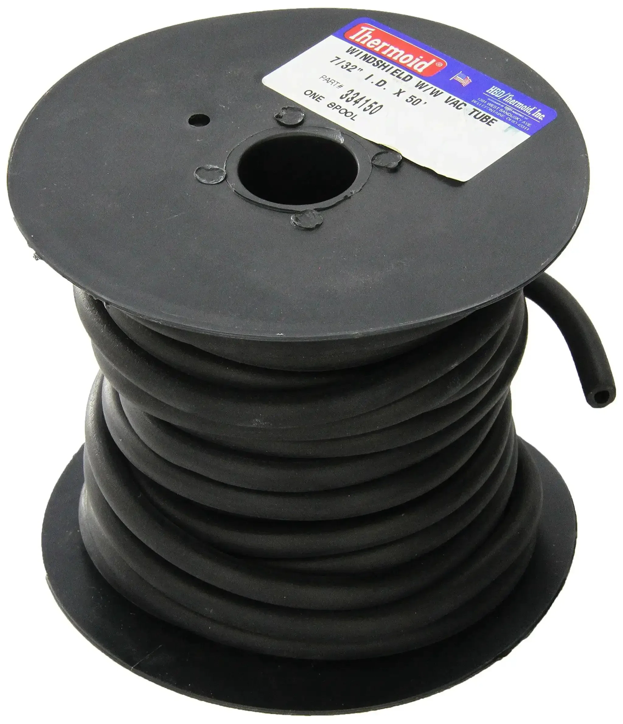 Automotive Vacuum Hose Seven Thirty Second Inch Diameter By Fifty Feet Black Vehicle Specific Fit Flexible Durable Tubing For Your Ride And Engine Bay Replacement Part For Vacuum Lines