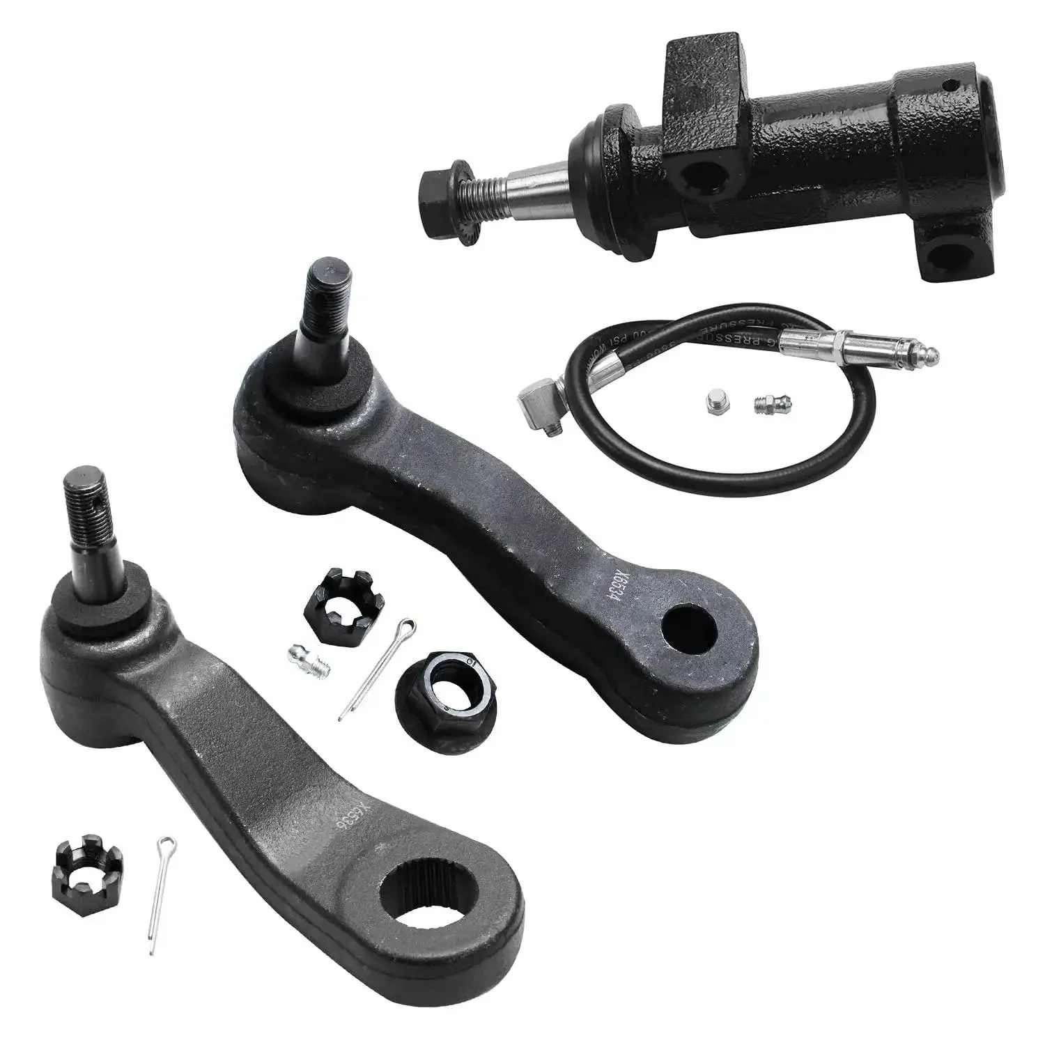 AWD Front End 13pc Suspension Kit For Silverado Sierra Chevy GMC Tahoe Suburban Avalanche Yukon XL 1500 And Escalade ESV EXT With Beefed Up Upper Control Arms Lower Ball Joints Sway Bars Tie Rods - Image 4