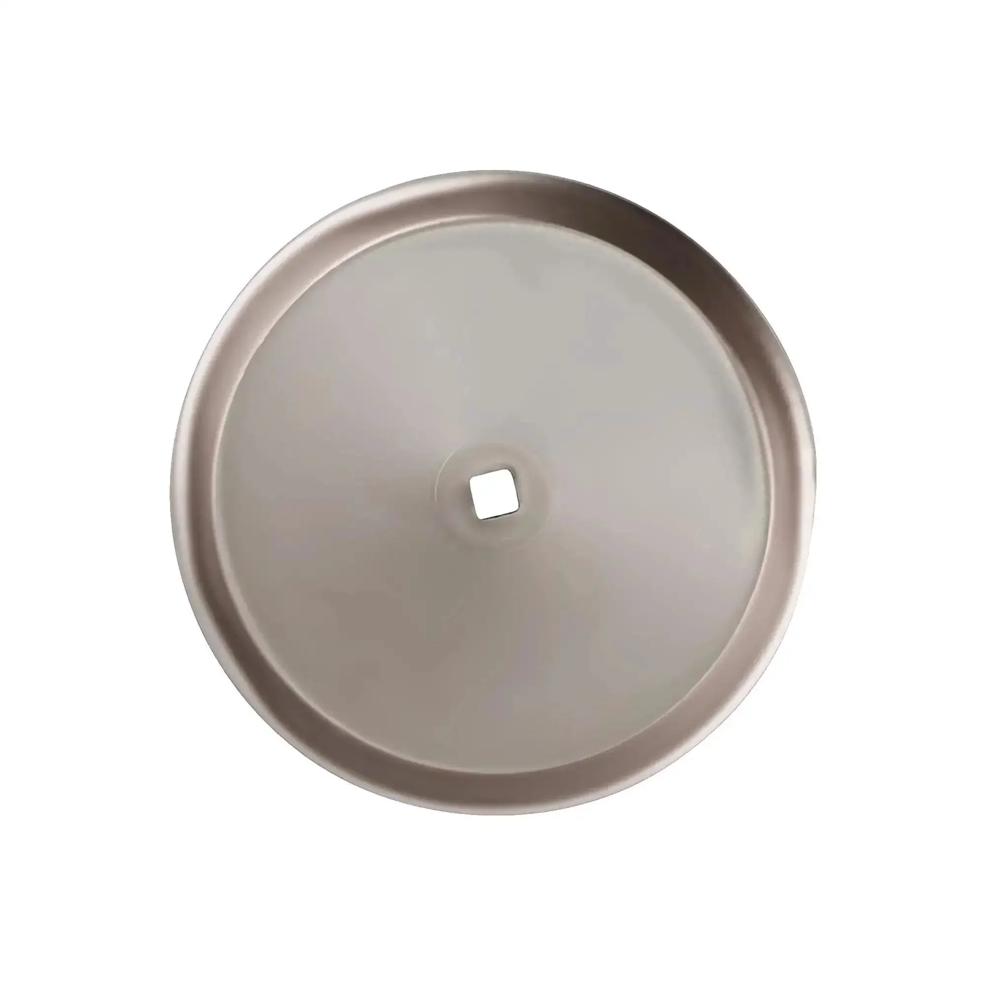 Back Plate For Cabinet Hardware In Satin Nickel Finish, Heavy Duty Metal Reinforcement Plate With Two And Three Quarters Inch Diameter For Knobs Drawer Pulls Wardrobe Hardware On Closet Doors Pack Of Two