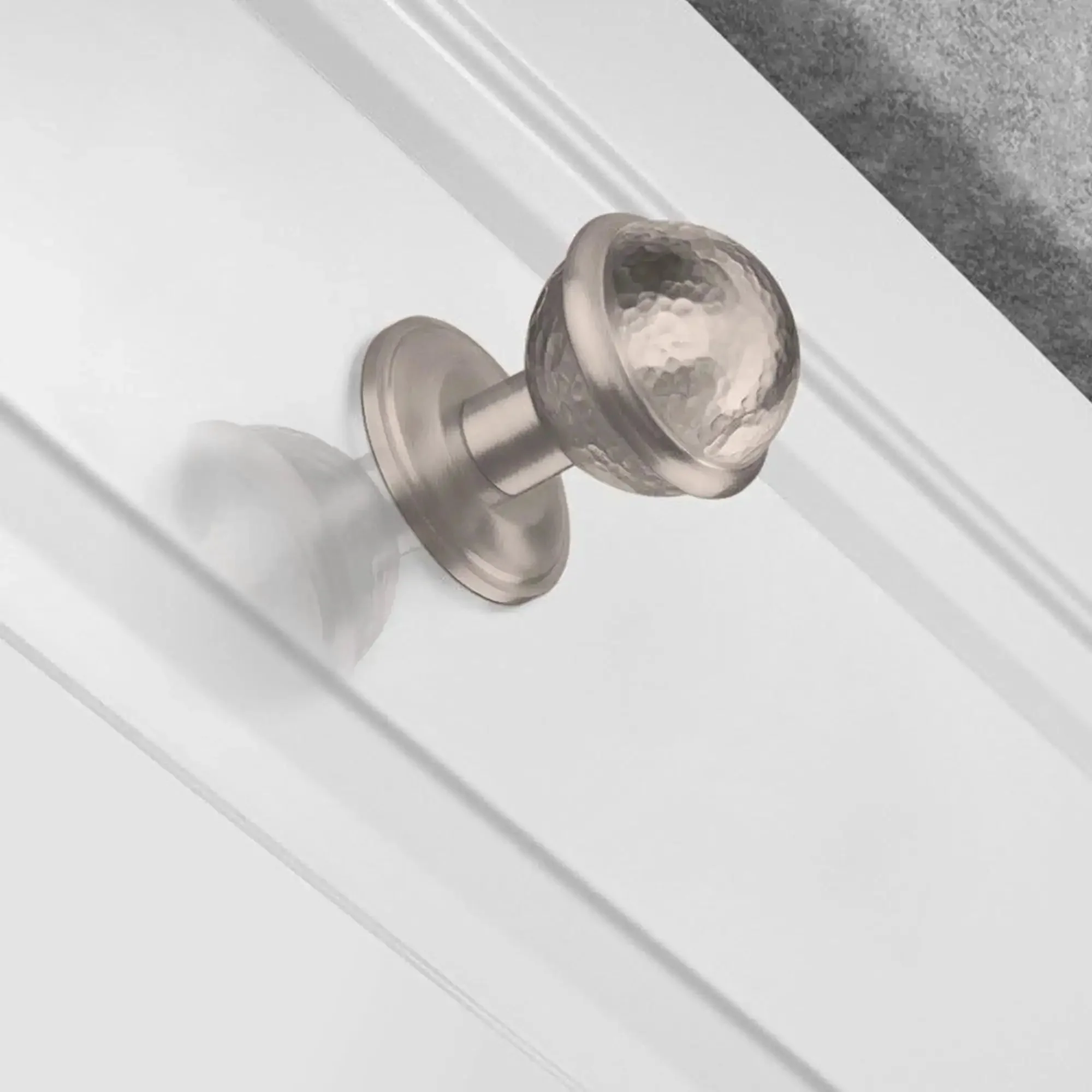 Back Plate For Cabinet Hardware In Satin Nickel Finish, Heavy Duty Metal Reinforcement Plate With Two And Three Quarters Inch Diameter For Knobs Drawer Pulls Wardrobe Hardware On Closet Doors Pack Of Two - Image 2