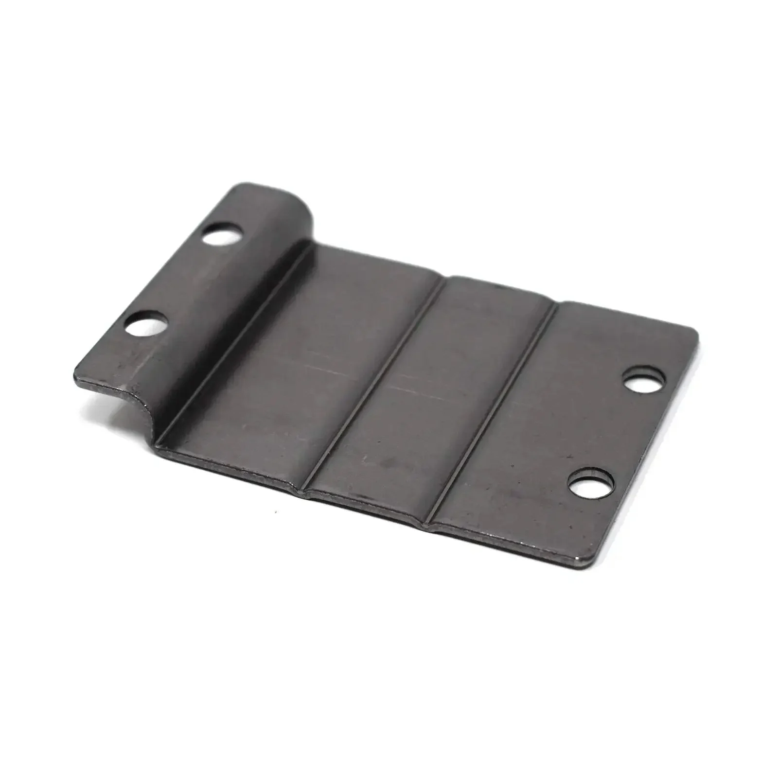 Backplate Mounting Adapter For Slatwall Compatibility, Heavy Duty Steel Plate, Raw Metal Finish, 10 Pack, Converts Non Slatwall Items To Slatwall Ready, Pre Drilled Holes For Quick Easy Install On Shelves And Racks - Image 2
