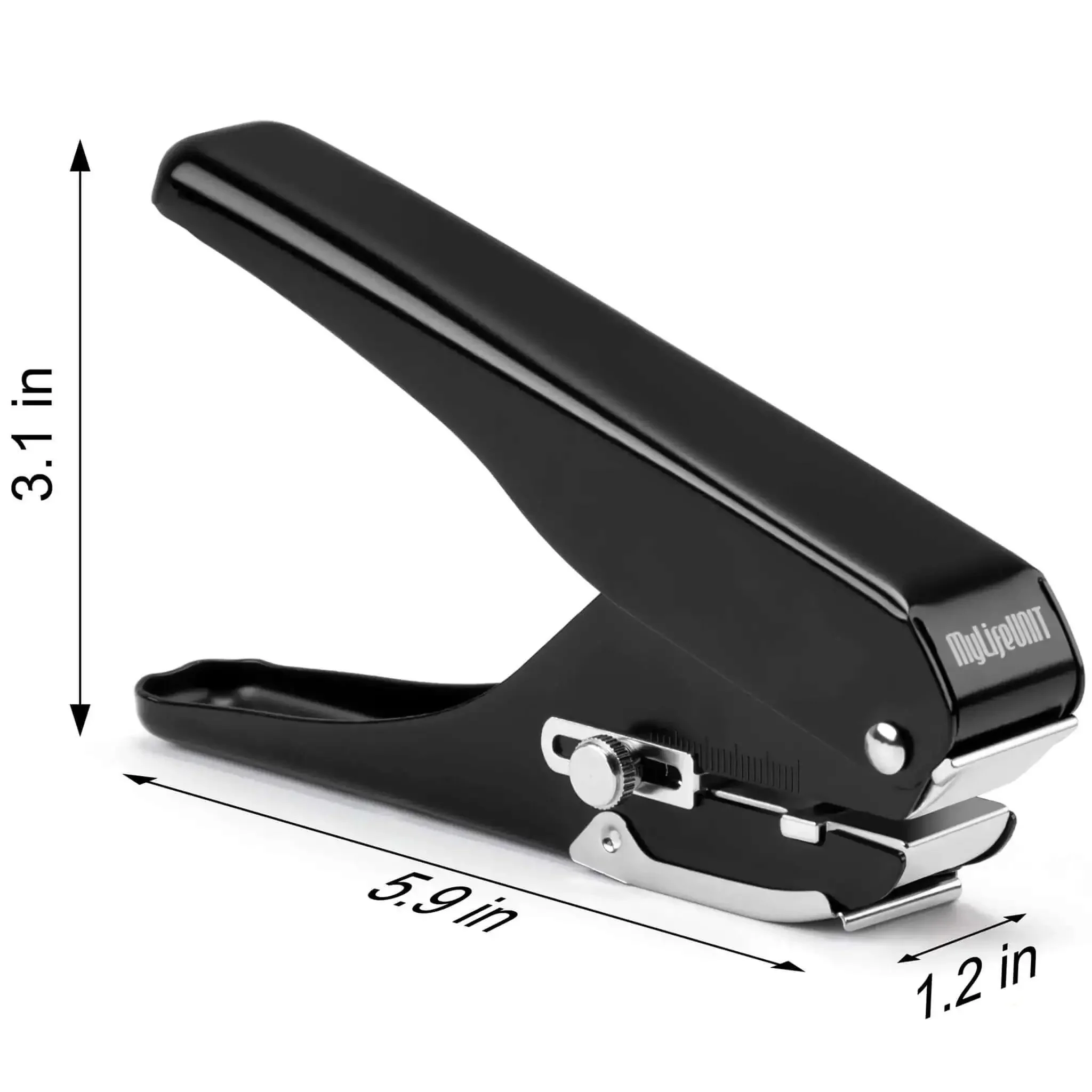 Badge Hole Punch Slot Puncher For ID Cards And PVC Paper Slots Tough As Nails Metal Build For Pro Use Heavy Duty Punch That Zips Through Certificates Passes And Foils With Ease - Image 7