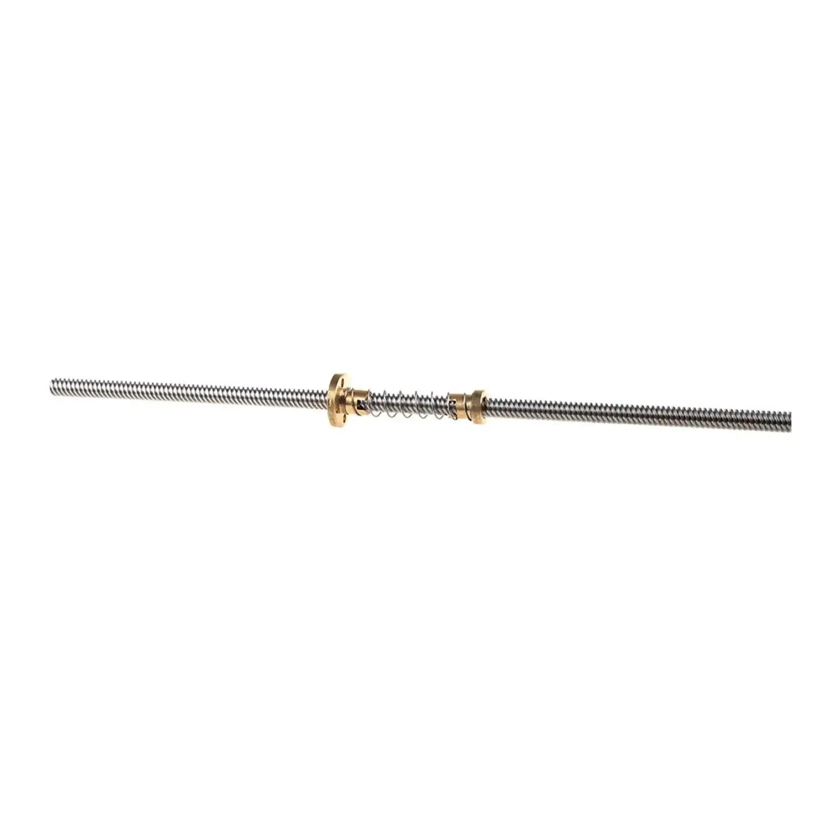 Ball Screw Nut End Cap With Anti Backlash For T8 Lead Screw 4mm Lead 2mm Pitch 8mm OD 100mm To 1200mm Lengths Trapezoidal Rod T Type Stepper Motor Compatible Carbon Steel High Precision Transmission For CNC And Milling Pro Grade - Image 3