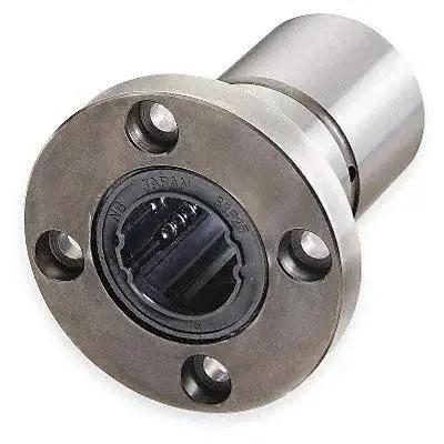 Ball Spline Nut for Precision Linear Motion, 18.2 mm Shaft Size, 60 mm Overall Length, Heavy Duty Nut for Ball Spline Guides, CNC Machines, Robotics and Industrial Equipment