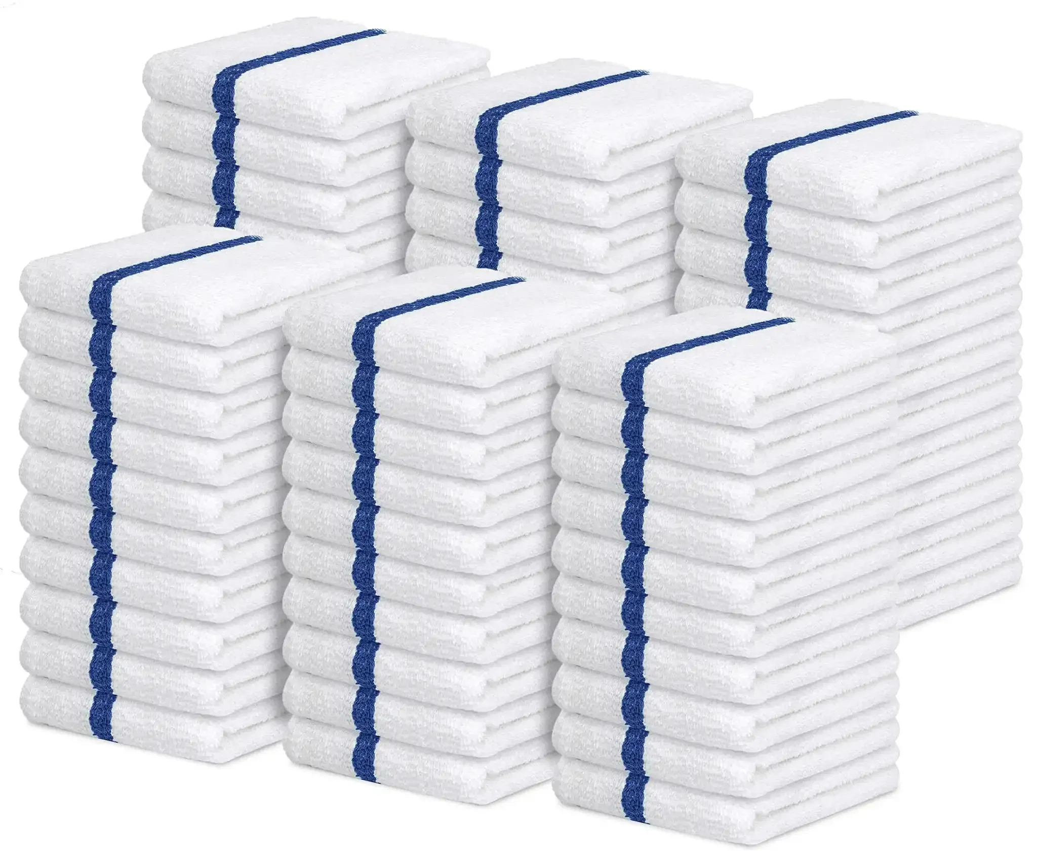Bar Mop Towels Value Pack Of 60 16x19 Inches Absorbent And Durable Cleaning Rags For Home Or Shop Multipurpose Cotton Cloths Terry Cloth Rags Reusable Wipe Towels For Kitchen Garage And Everyday Messes