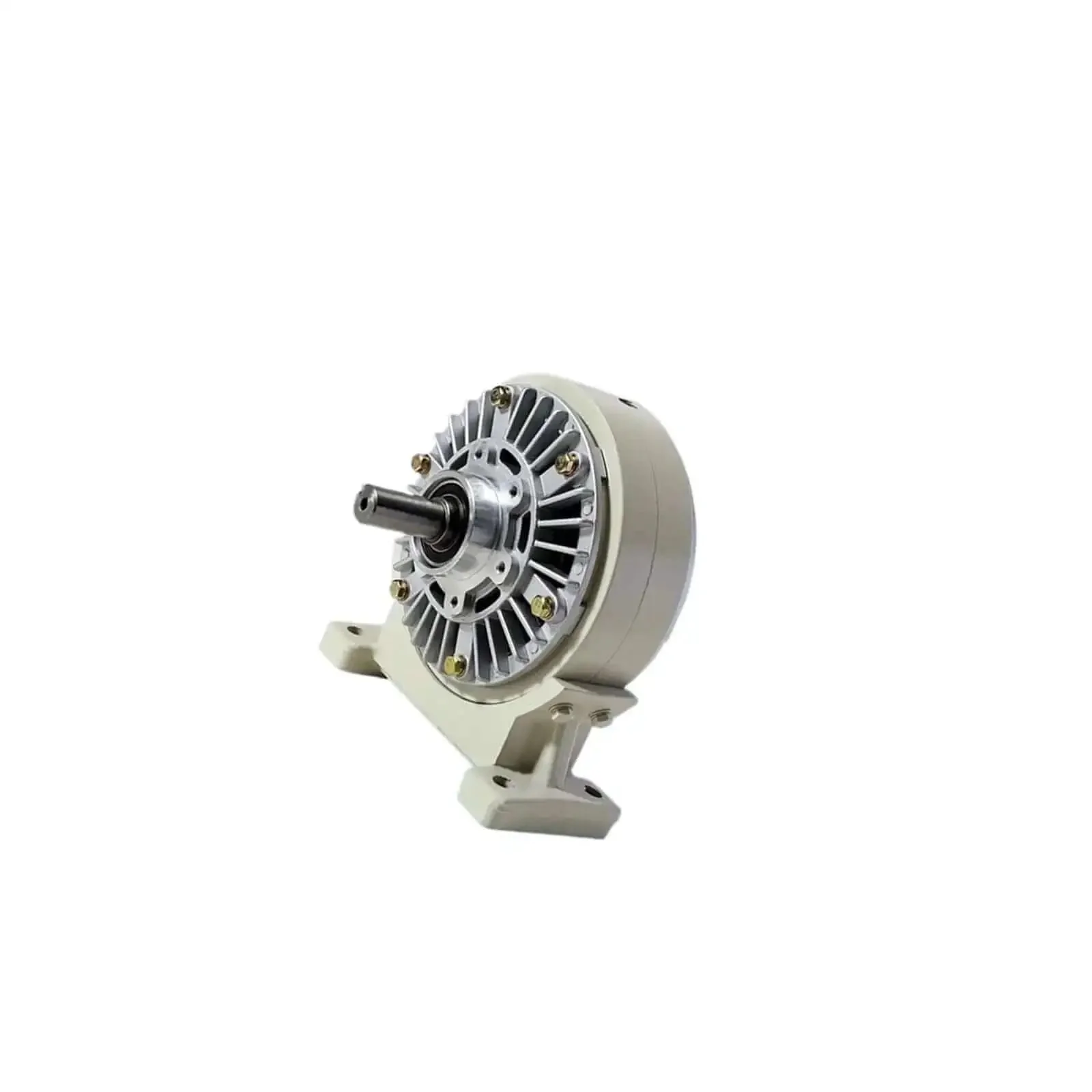 Base-Mounted Single Shaft Magnetic Powder Brake PB-5 With 50 Nm Torque For Industrial Tension Control, Pro-Grade Precision, Fast Response, Durable And Low Maintenance, Overload Protection