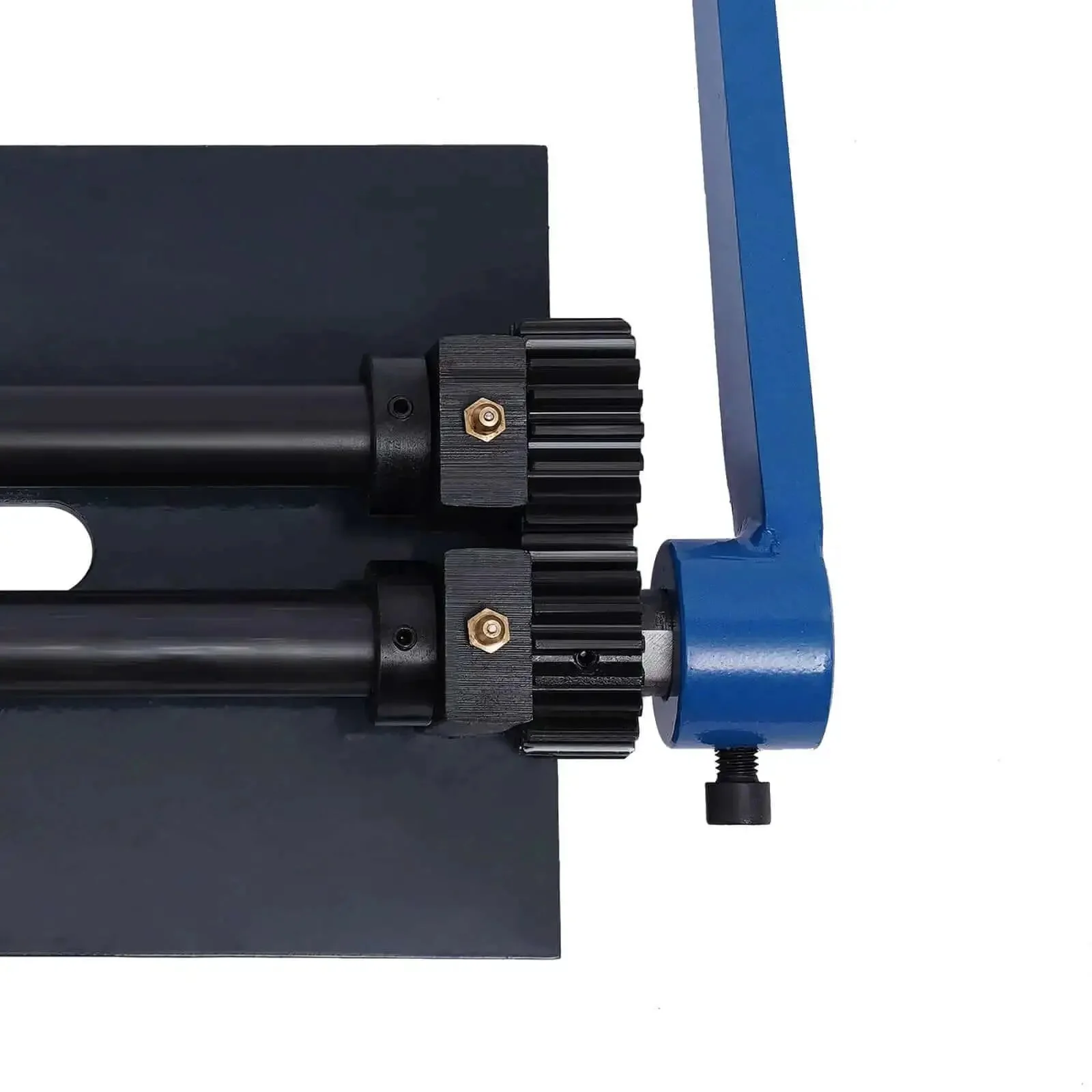 Bead Roller Machine With 12 Inch Gear Drive Bench Manual Metal Bead Roller Bending Tool With 6 Dies Set For Metal Sheets Pro Grade Built Tough Heavy Duty Steel Construction High Forming Capacity Durable And Easy To Use For Sheet Metal Fabrication - Image 4