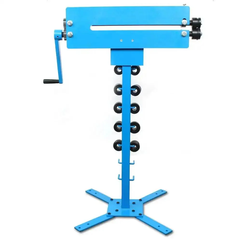 Bead Roller Sheet Metal Machine With 6 Die Set Pro Kit 1.2mm Beader Roller Stand Included Durable Versatile Multi Function Bending Tool For Auto Body Panels