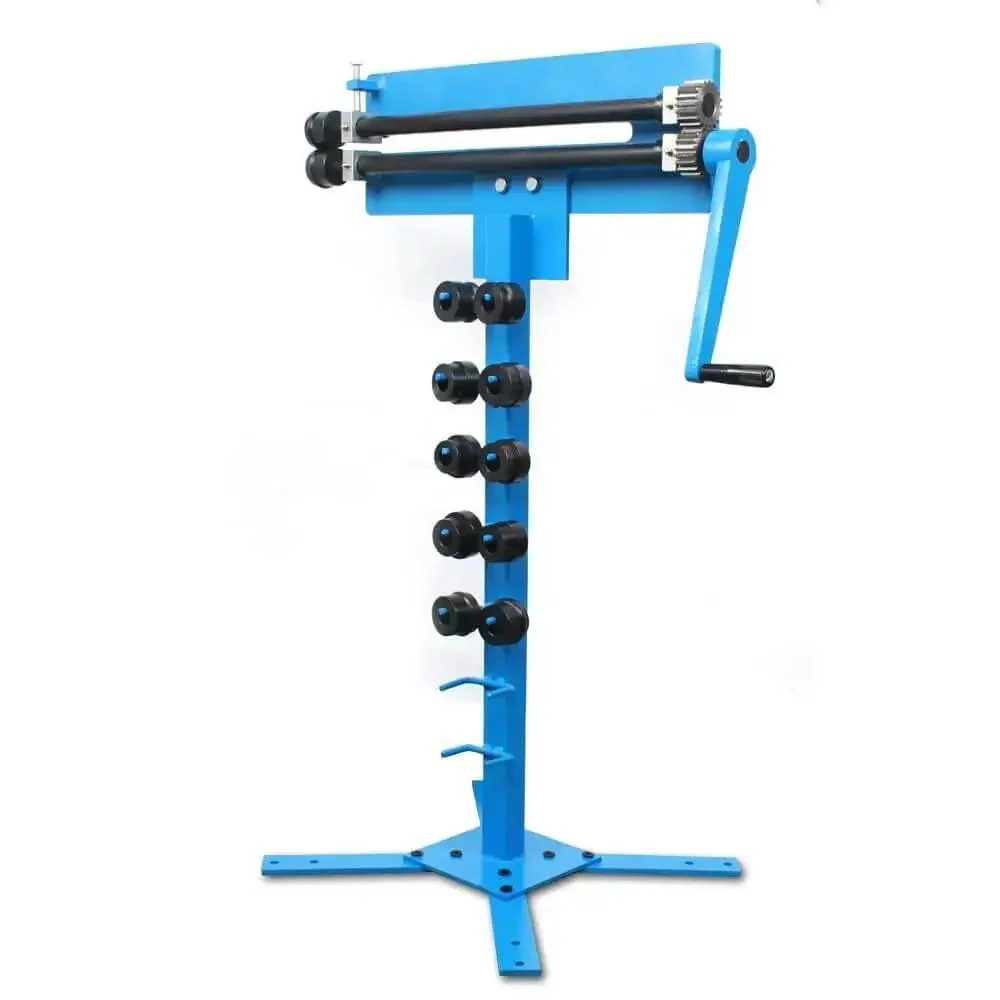 Bead Roller Sheet Metal Machine With 6 Die Set Pro Kit 1.2mm Beader Roller Stand Included Durable Versatile Multi Function Bending Tool For Auto Body Panels - Image 4