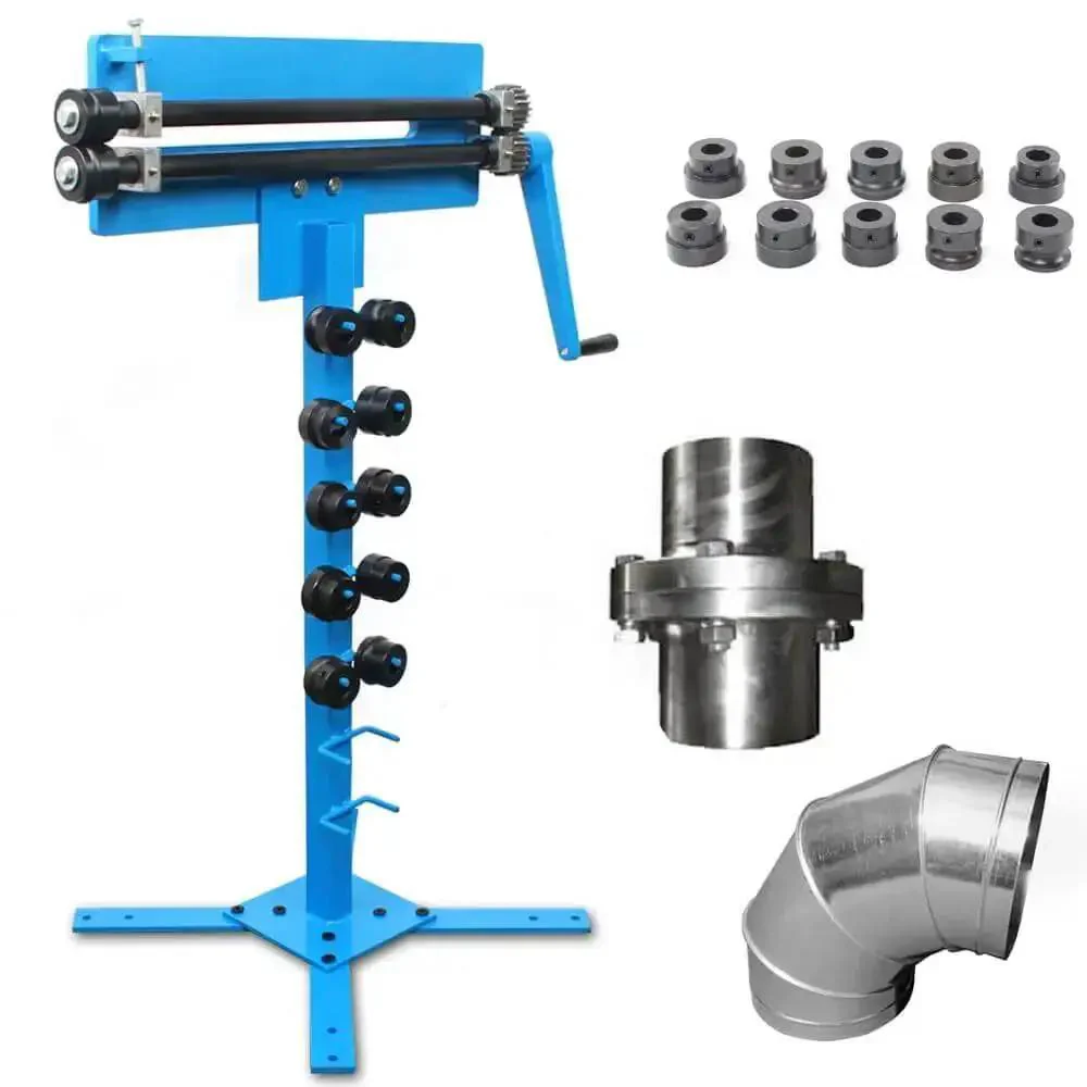 Bead Roller Sheet Metal Machine With 6 Die Set Pro Kit 1.2mm Beader Roller Stand Included Durable Versatile Multi Function Bending Tool For Auto Body Panels - Image 7
