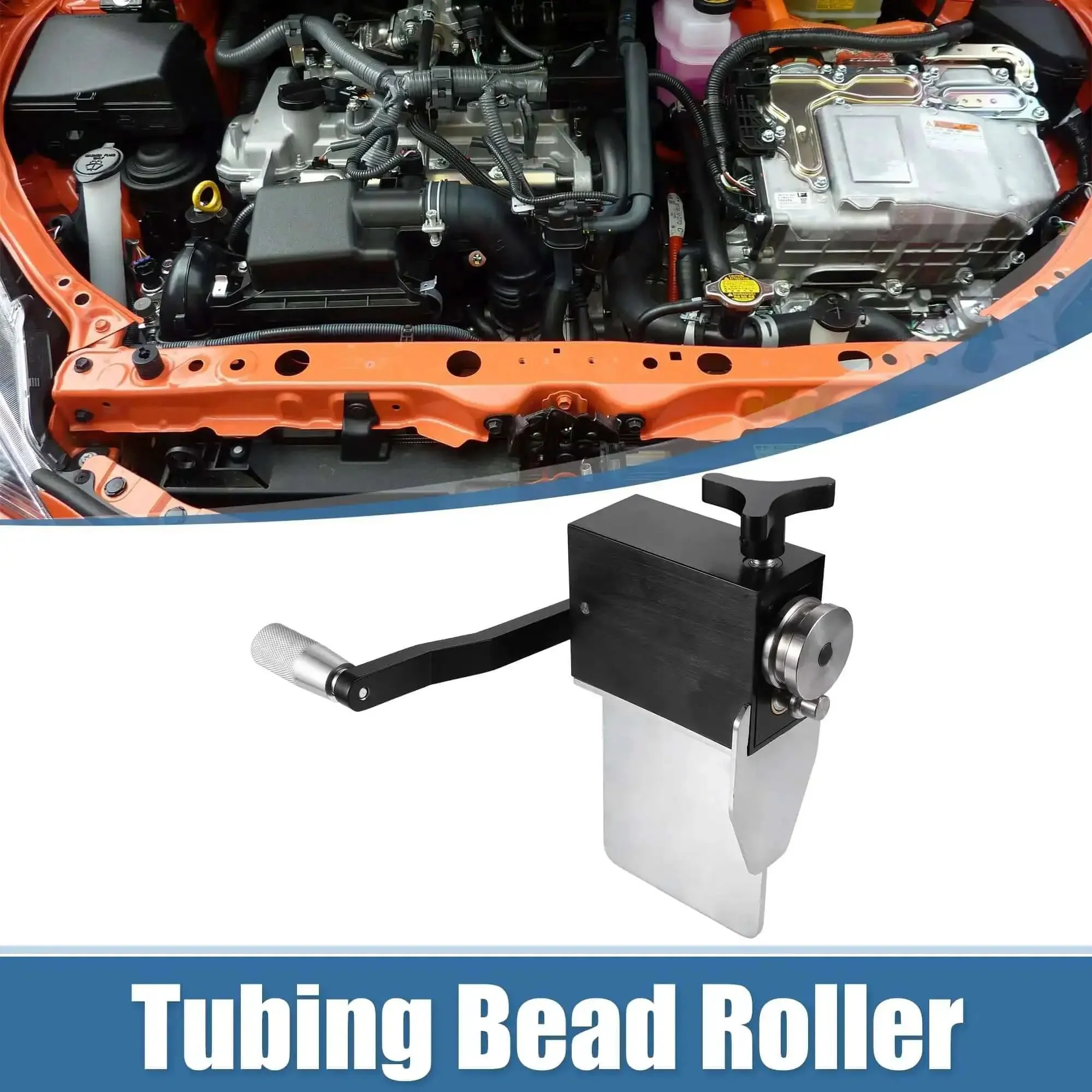 Bead Roller Tool Five Eighths Inch Tubing Beader For Intake And Intercooler Piping, Handy Manual Bead Forming Roller For Aluminum, Steel, And Stainless Pipes, Works With Five Eighths Inch Tubing Up To 0.050 Inch Wall Thickness - Image 7