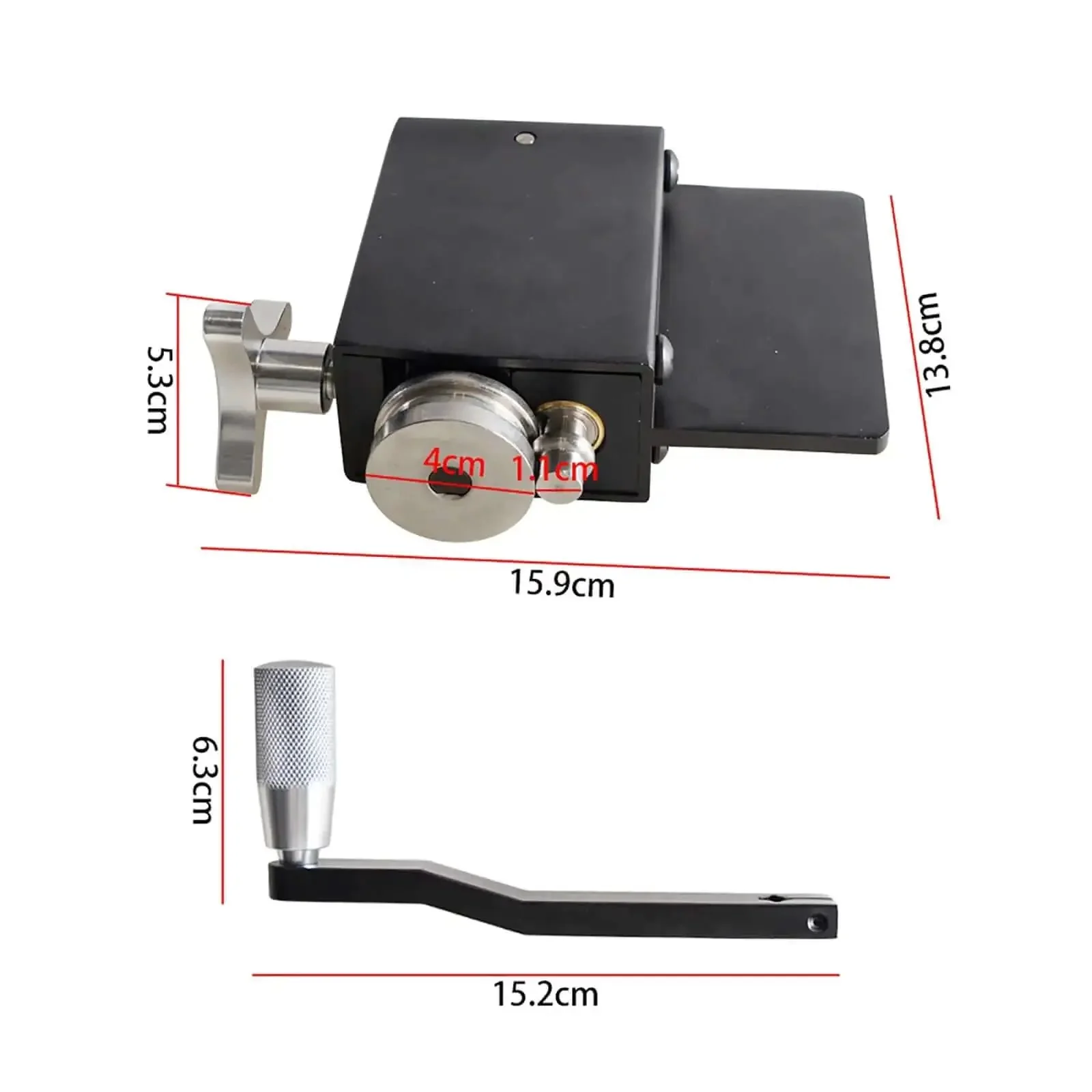 Bead Roller Tool For Five Eighths Inch And Larger Tubing Beader For Intake And Intercooler Piping Aluminum Vise Mounted Bench Or Wall Or Floor Mount For Aluminum Or Copper Tubing For Easier Setup And Precise Beads On Aluminum Or Copper Piping - Image 2